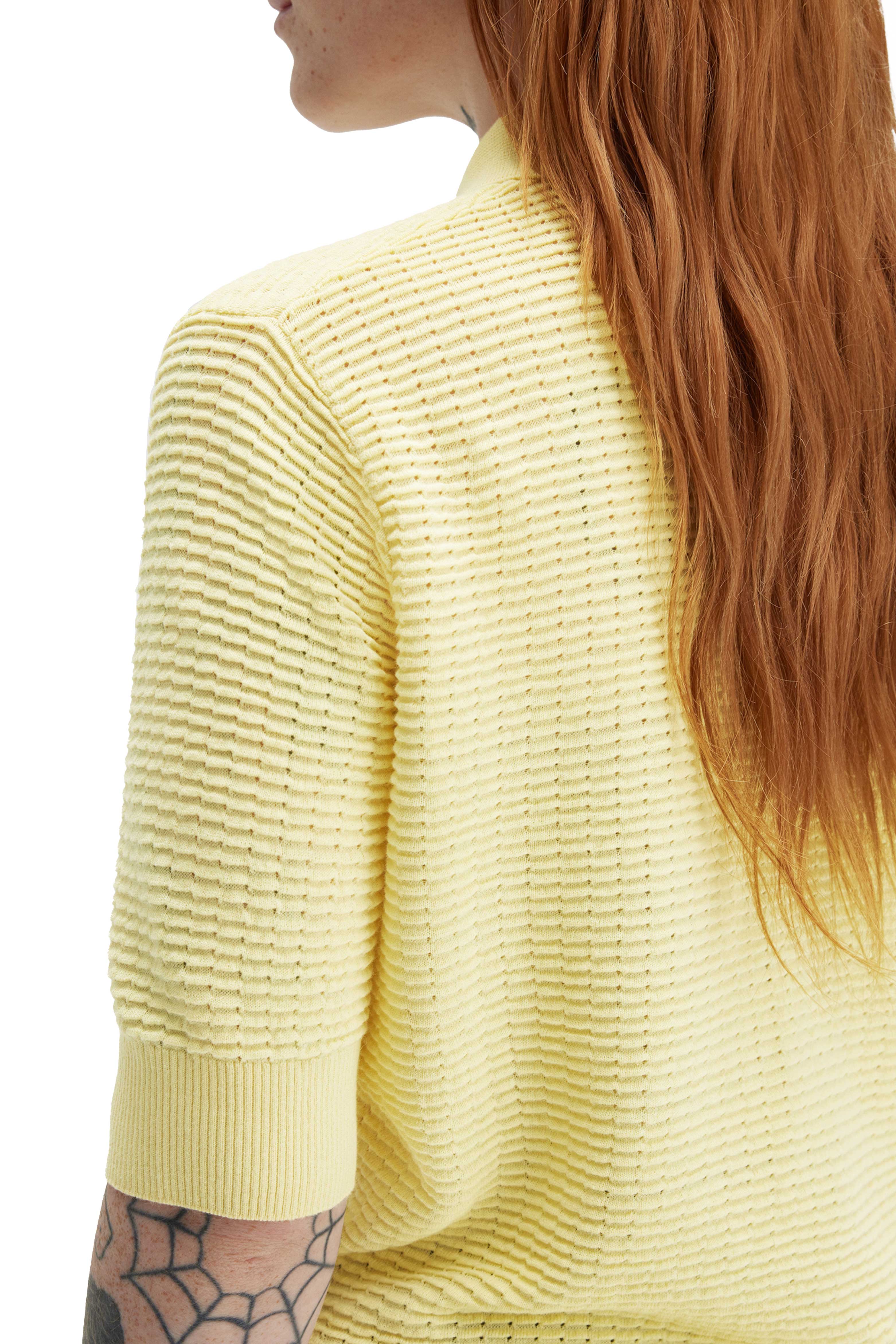 TEXTURED KNIT POLO SHIRT thumbnail 6