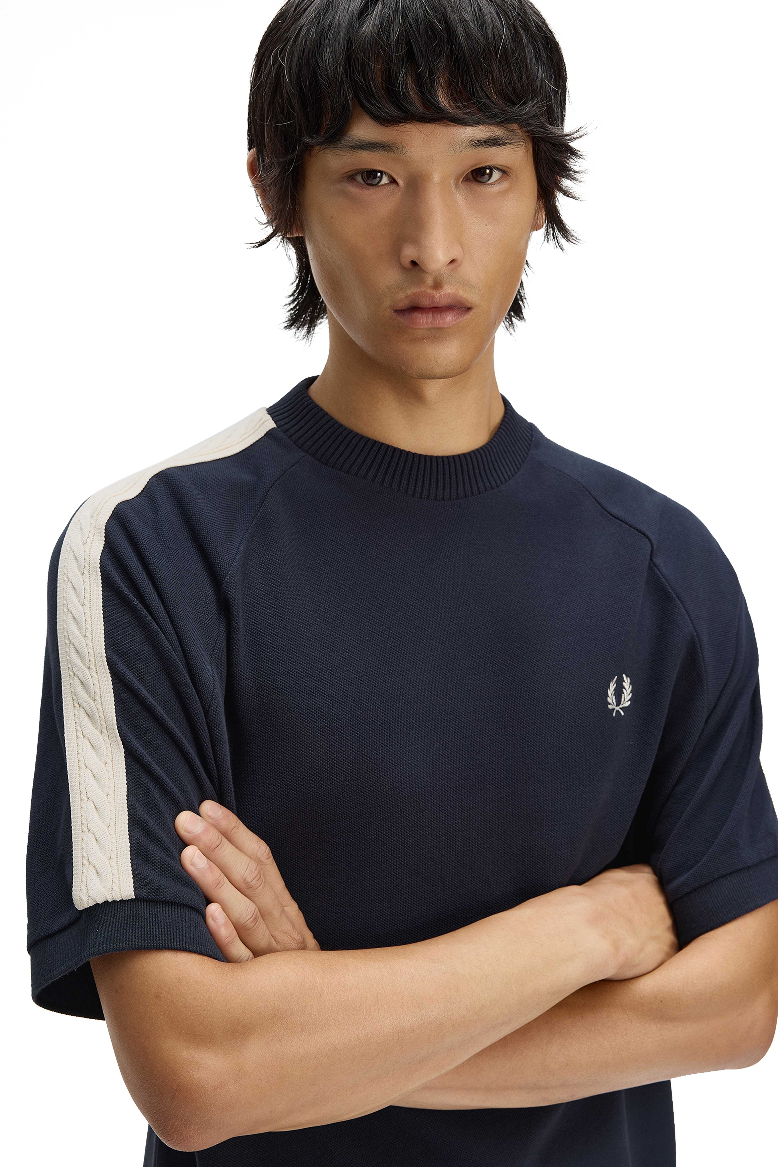 MEN'S CABLE TAPED T-SHIRT thumbnail 2