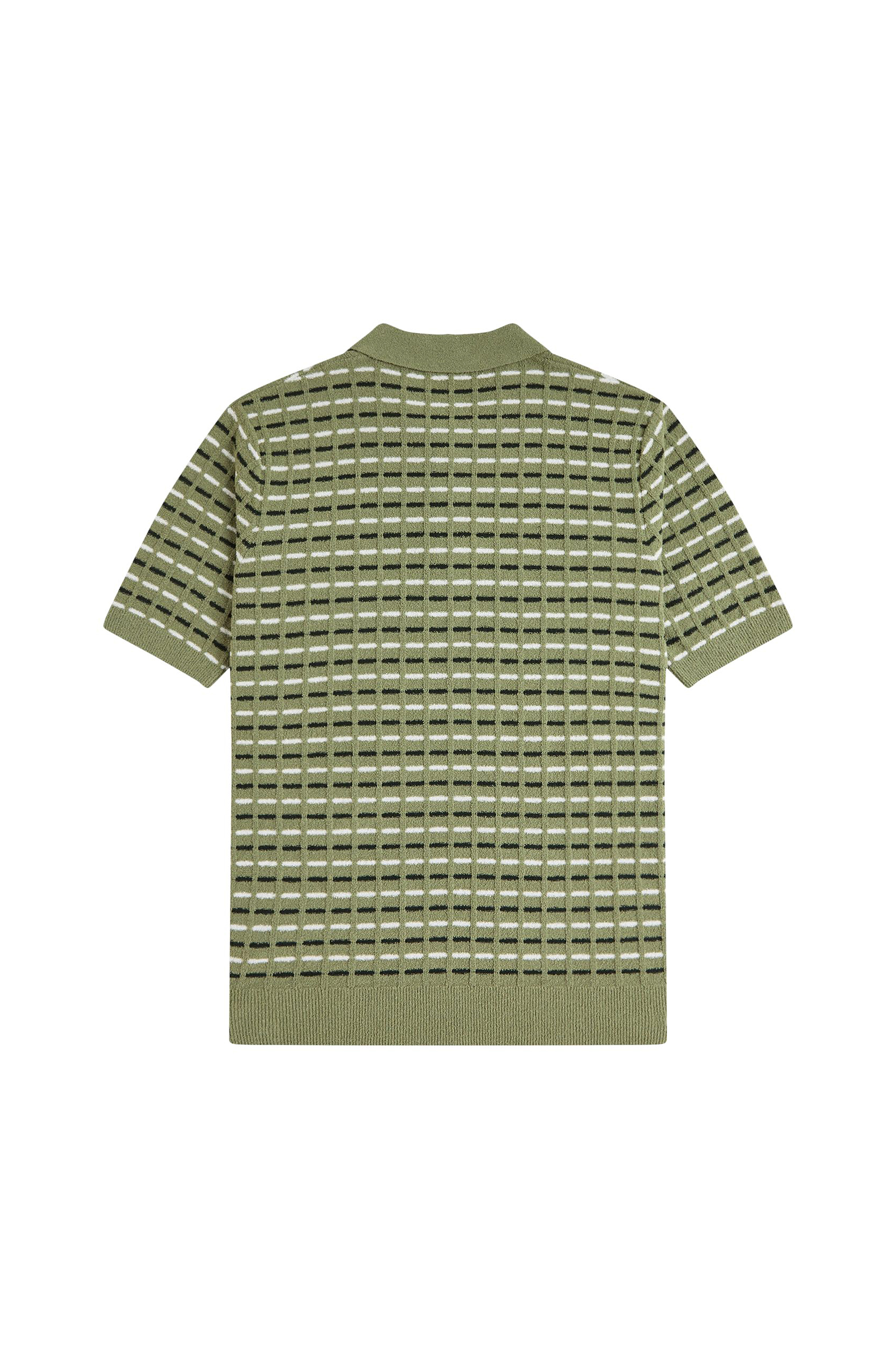 BOUCLE RIBBED KNITTED SHIRT thumbnail 2