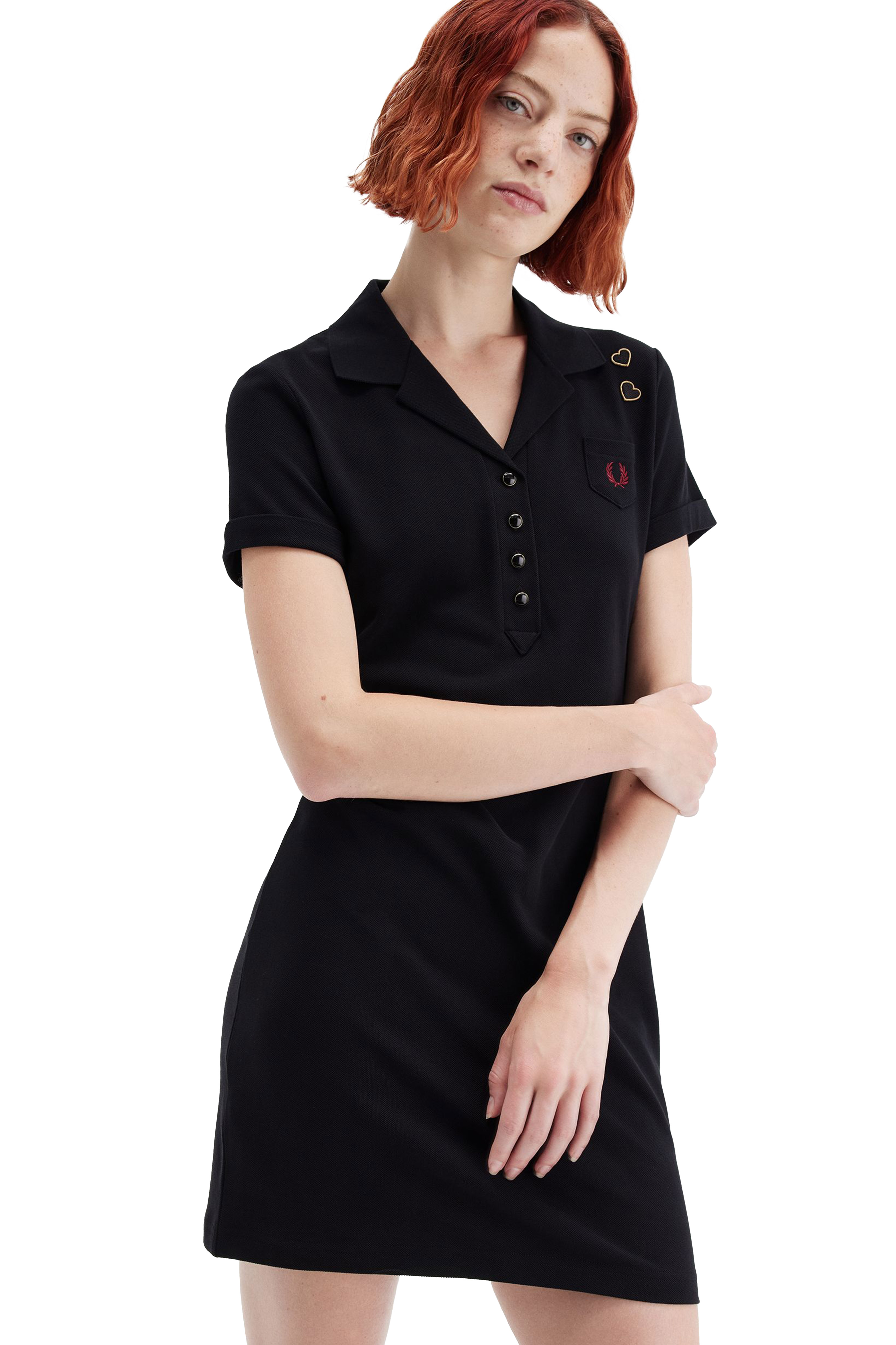 FRED PERRY WOMENS x AMY WINEHOUSE PIQUE DRESS thumbnail 3
