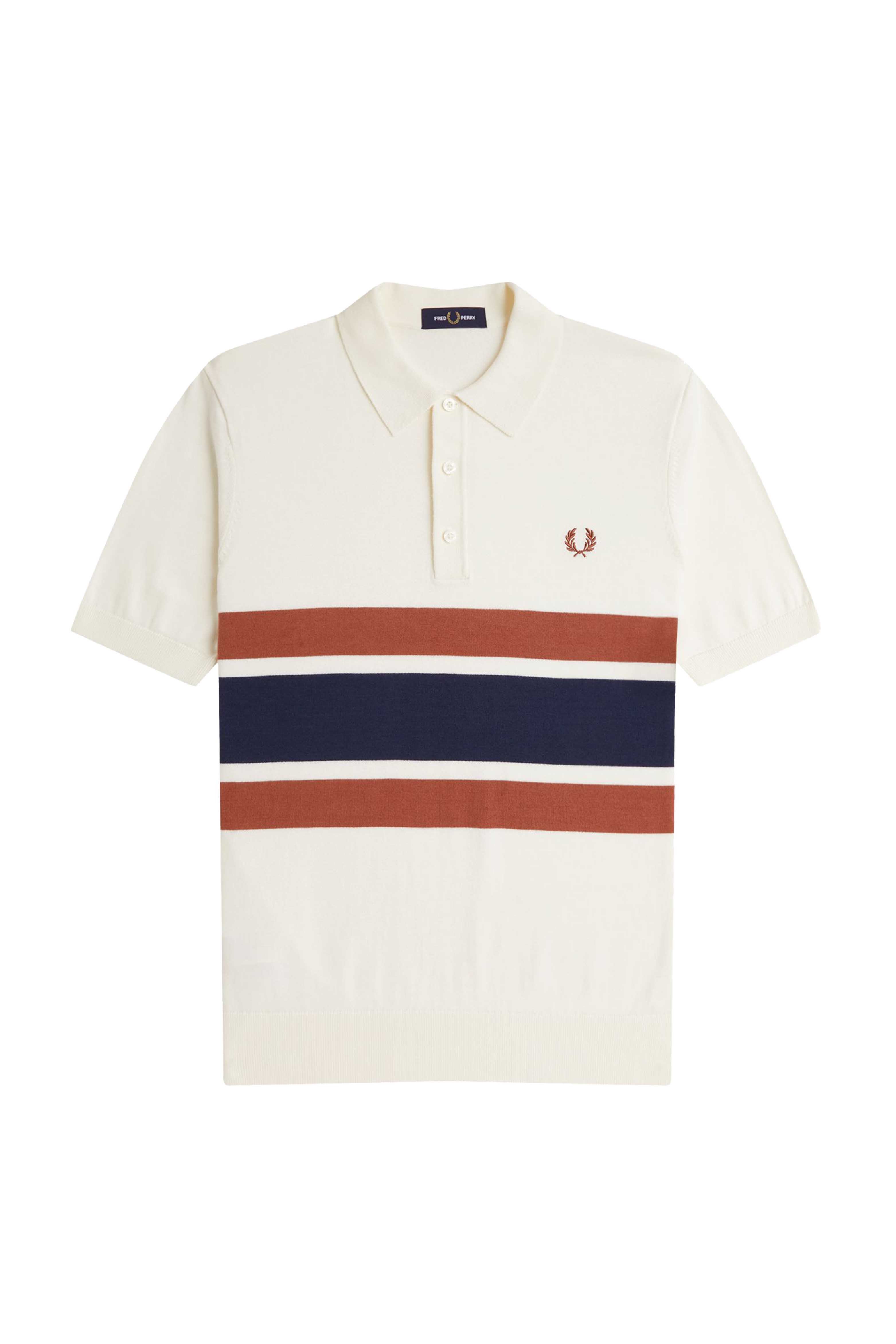 PANELLED KNITTED SHIRT
