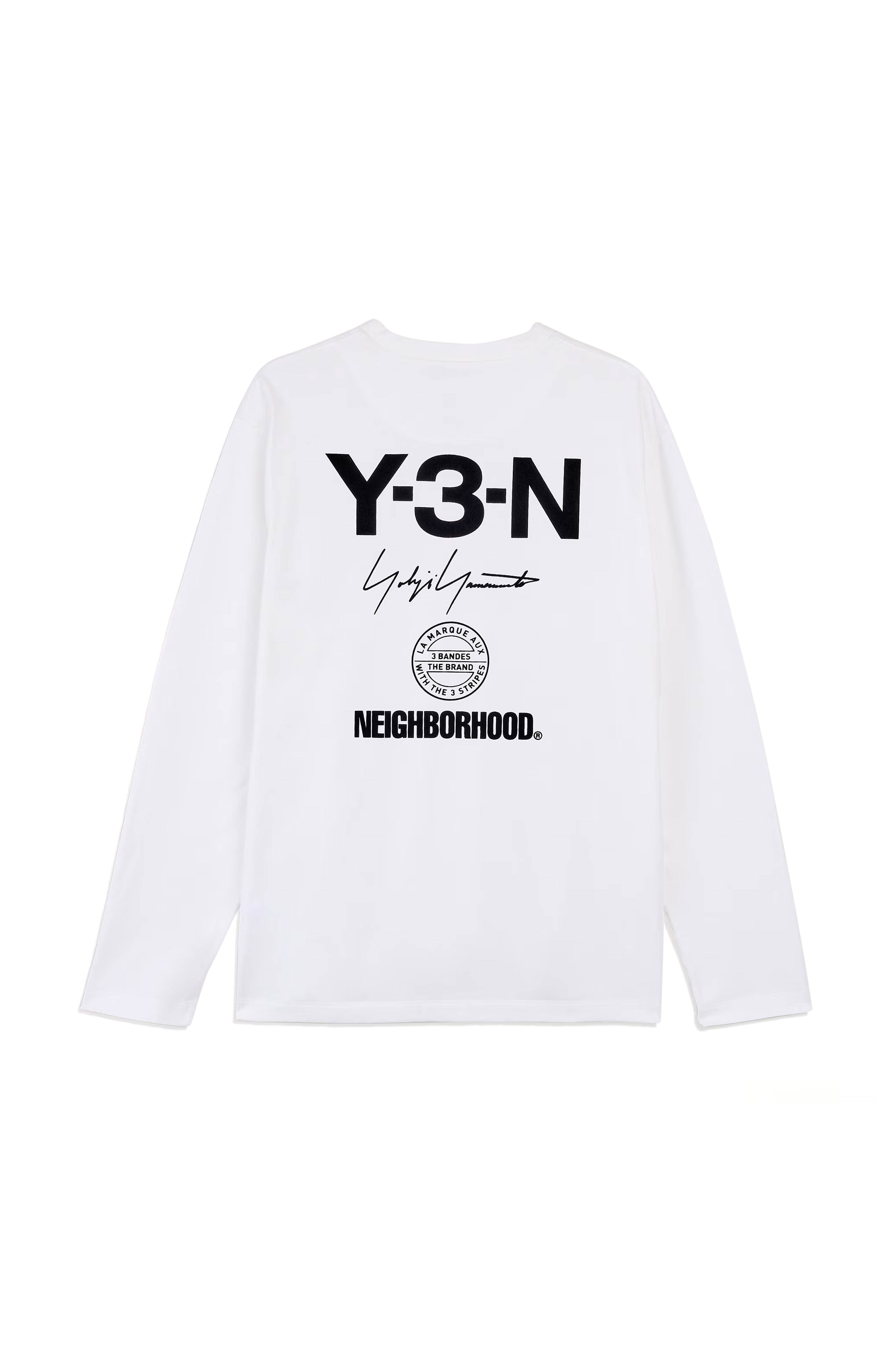 Y-3 NEIGHBORHOOD MEN'S LOGO LS T-SHIRT thumbnail 2