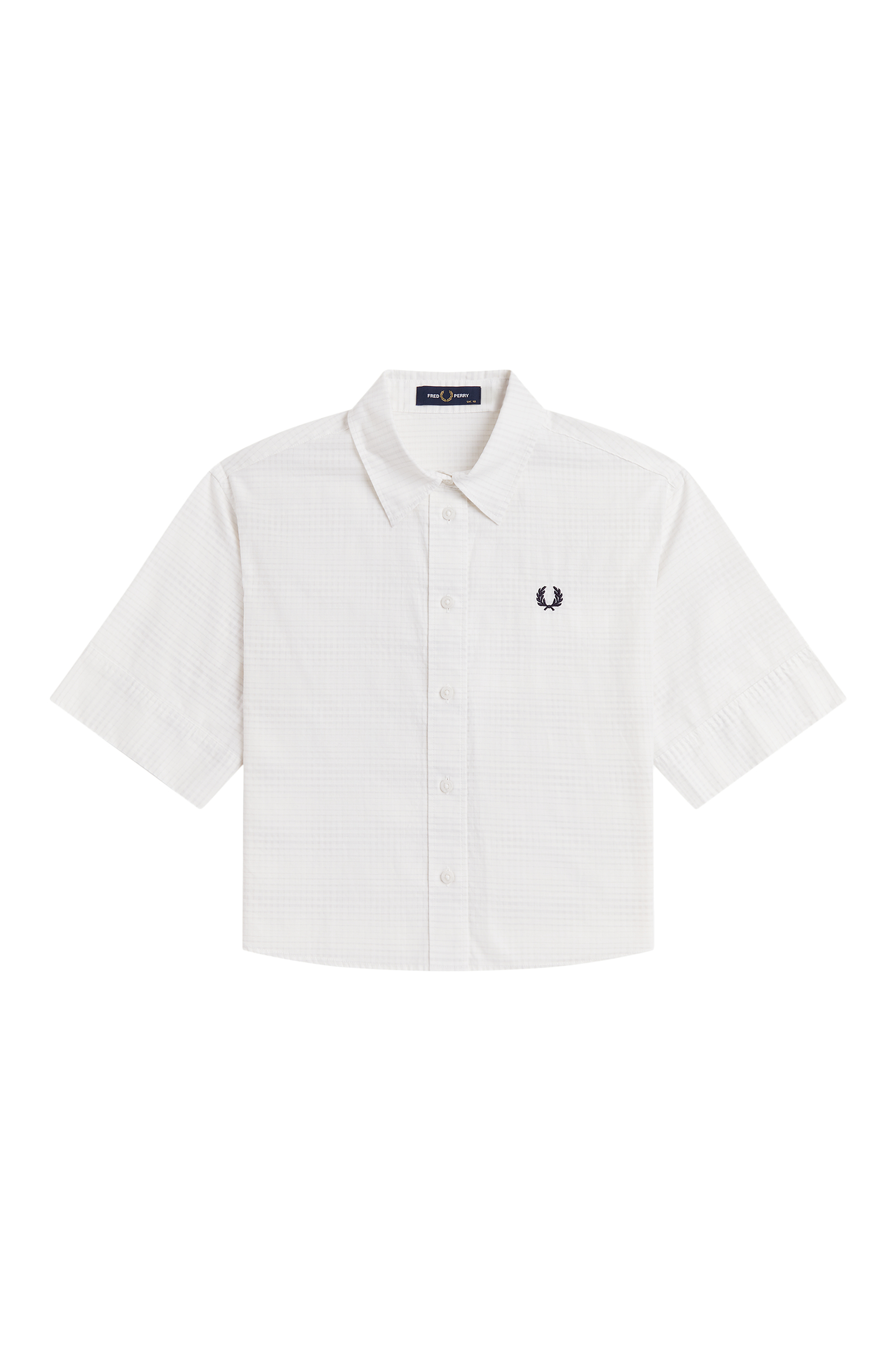WOMEN'S OPEN WEAVE CHEQUERBOARD SHIRT
