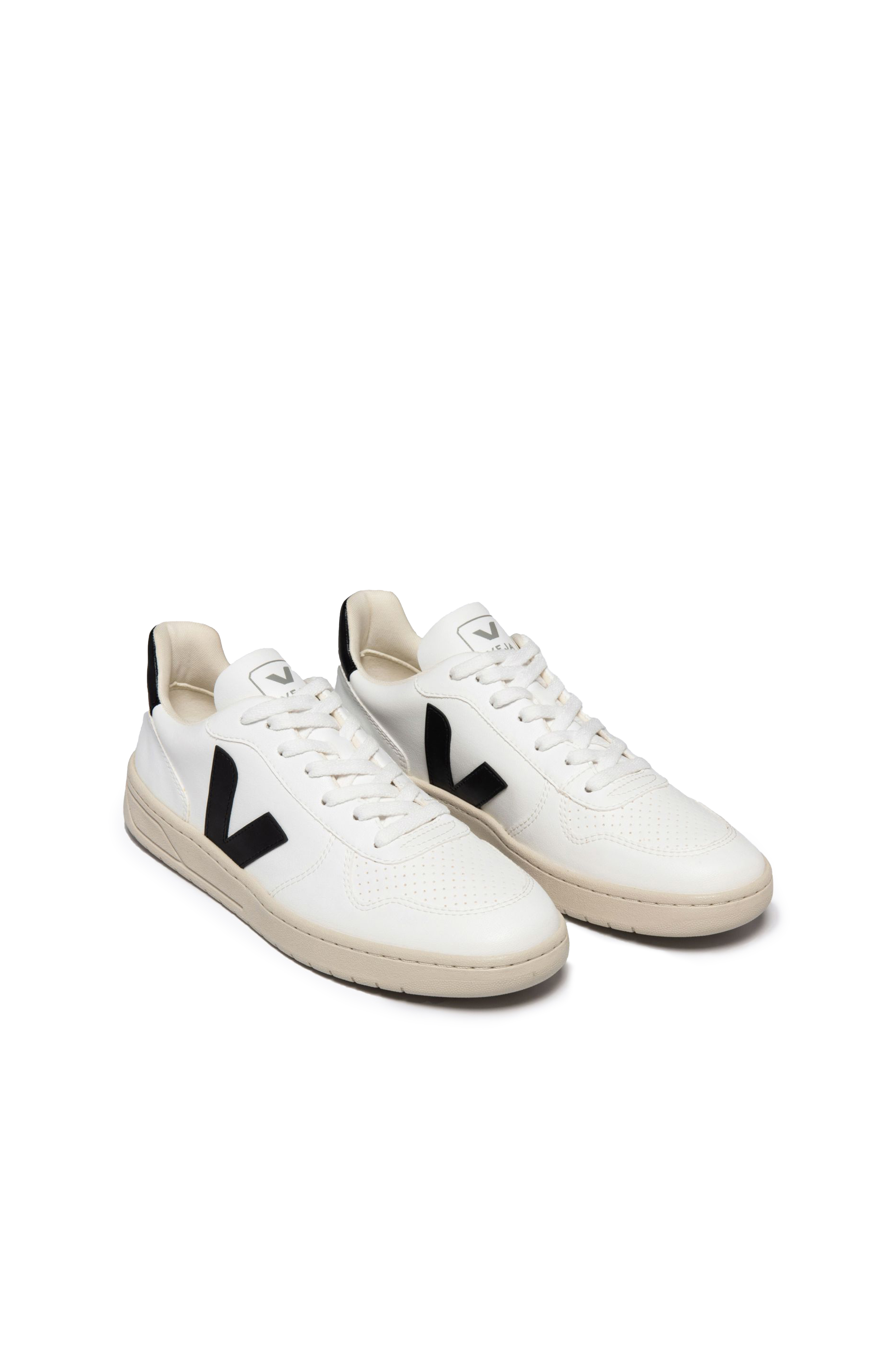 WOMEN'S WHITE BLACK V-10