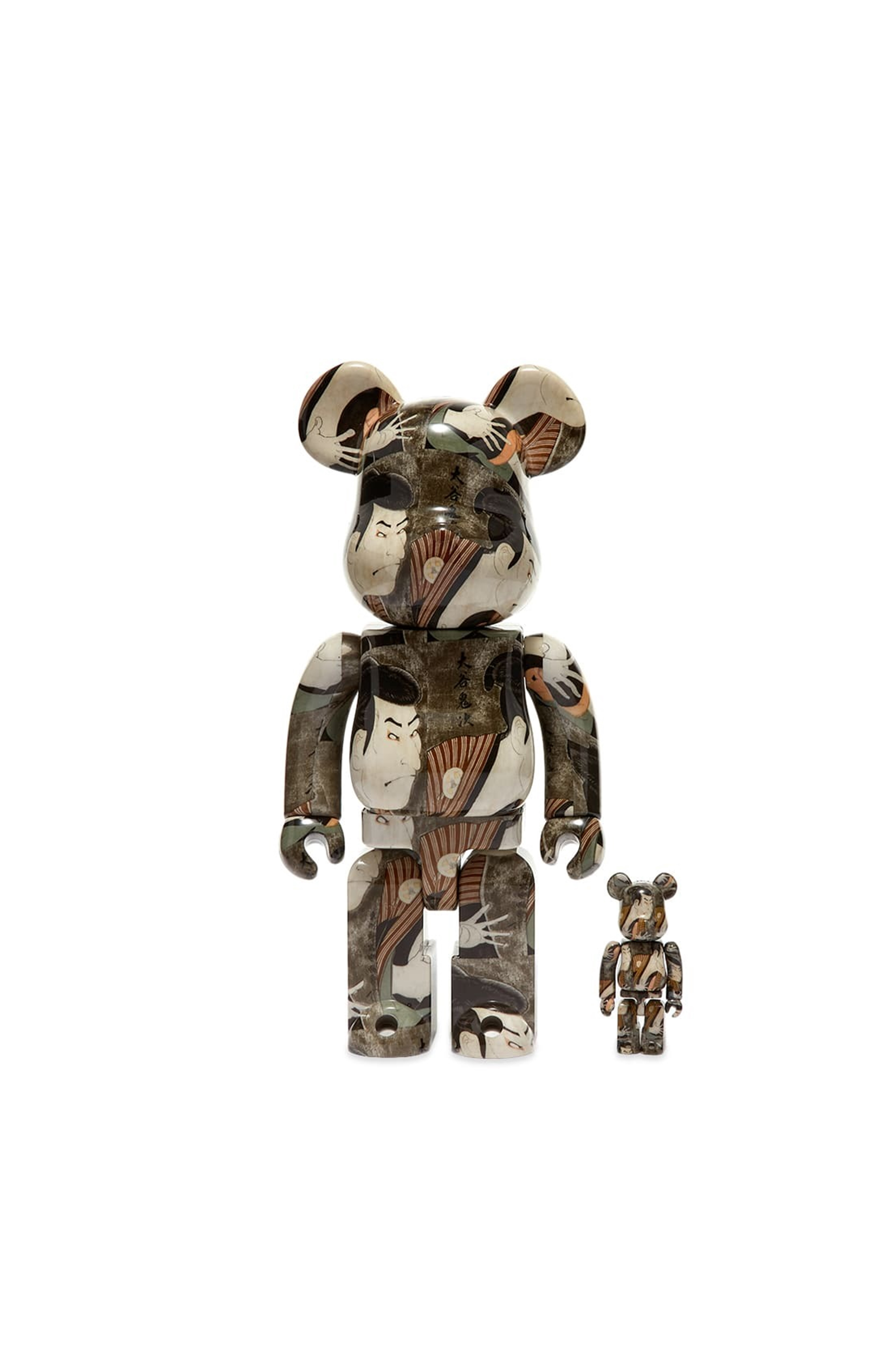 BE@RBRICK TOSHUSAI SHARAKU 100% & 400%