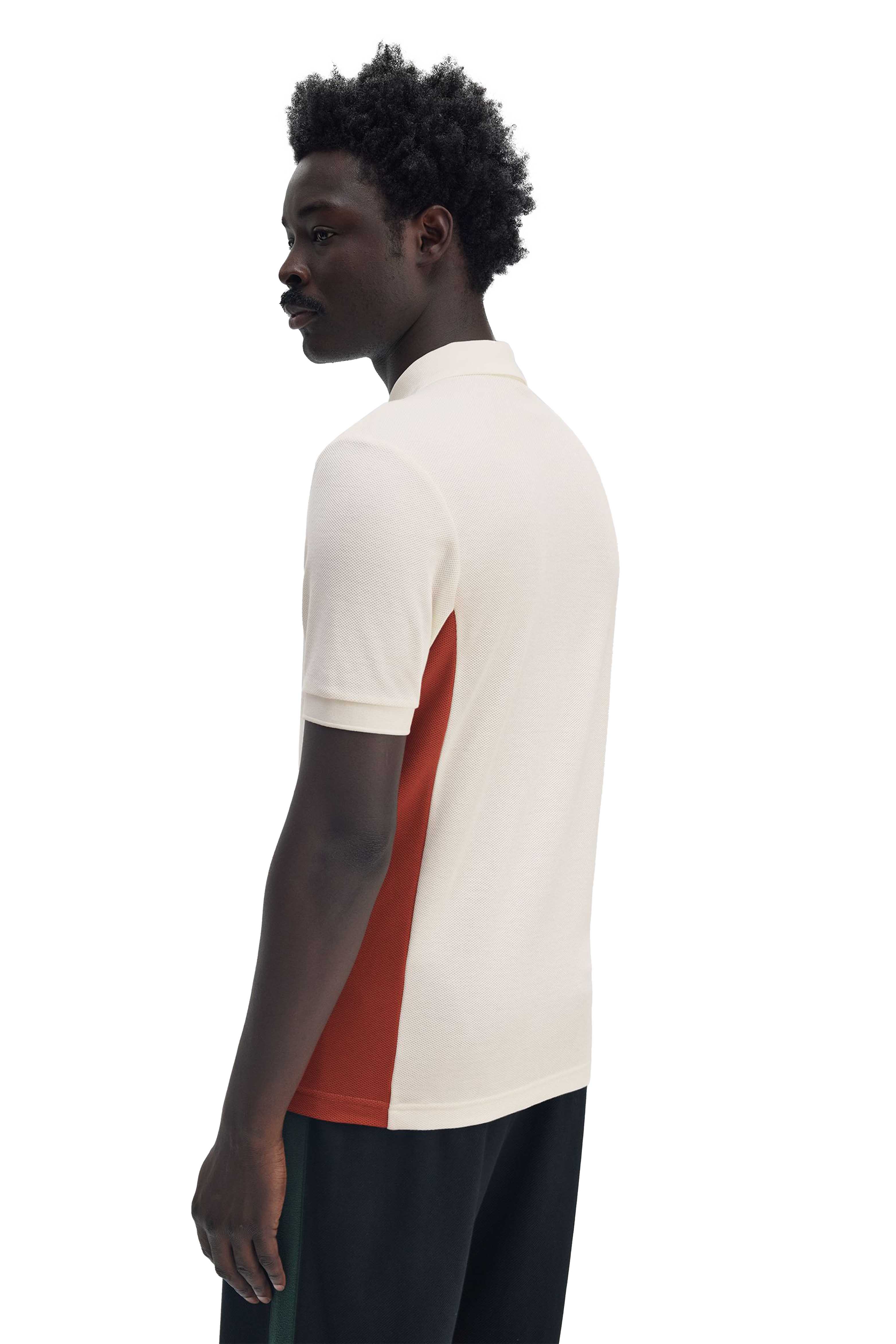 TEXTURED PANEL POLO SHIRT thumbnail 5
