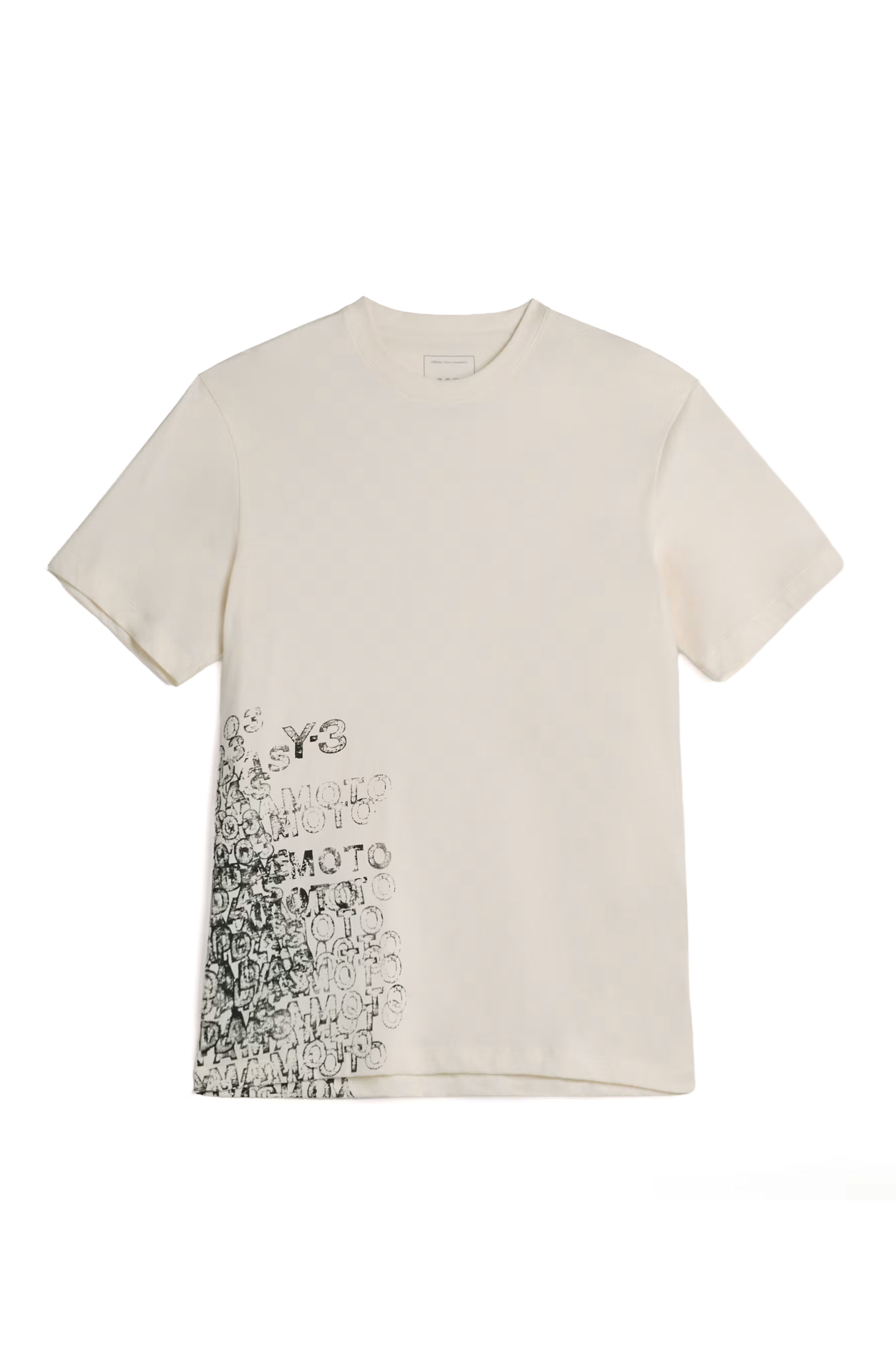 Y-3 GRAPHIC TEXT T-SHIRT