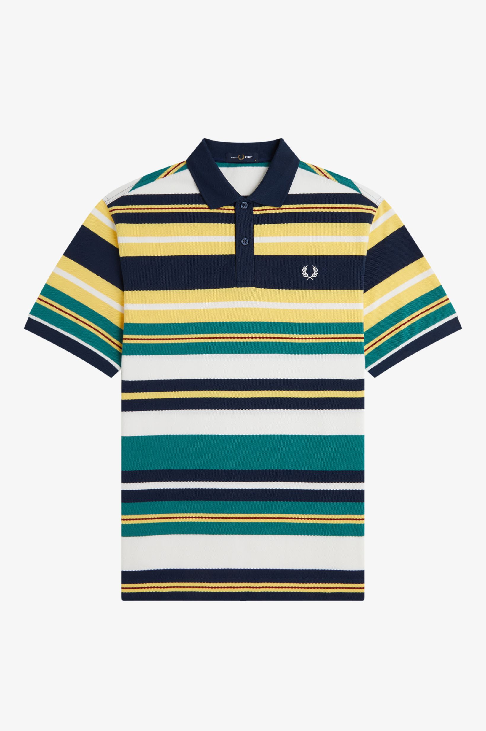 MEN'S STRIPED RELAXED POLO SHIRT