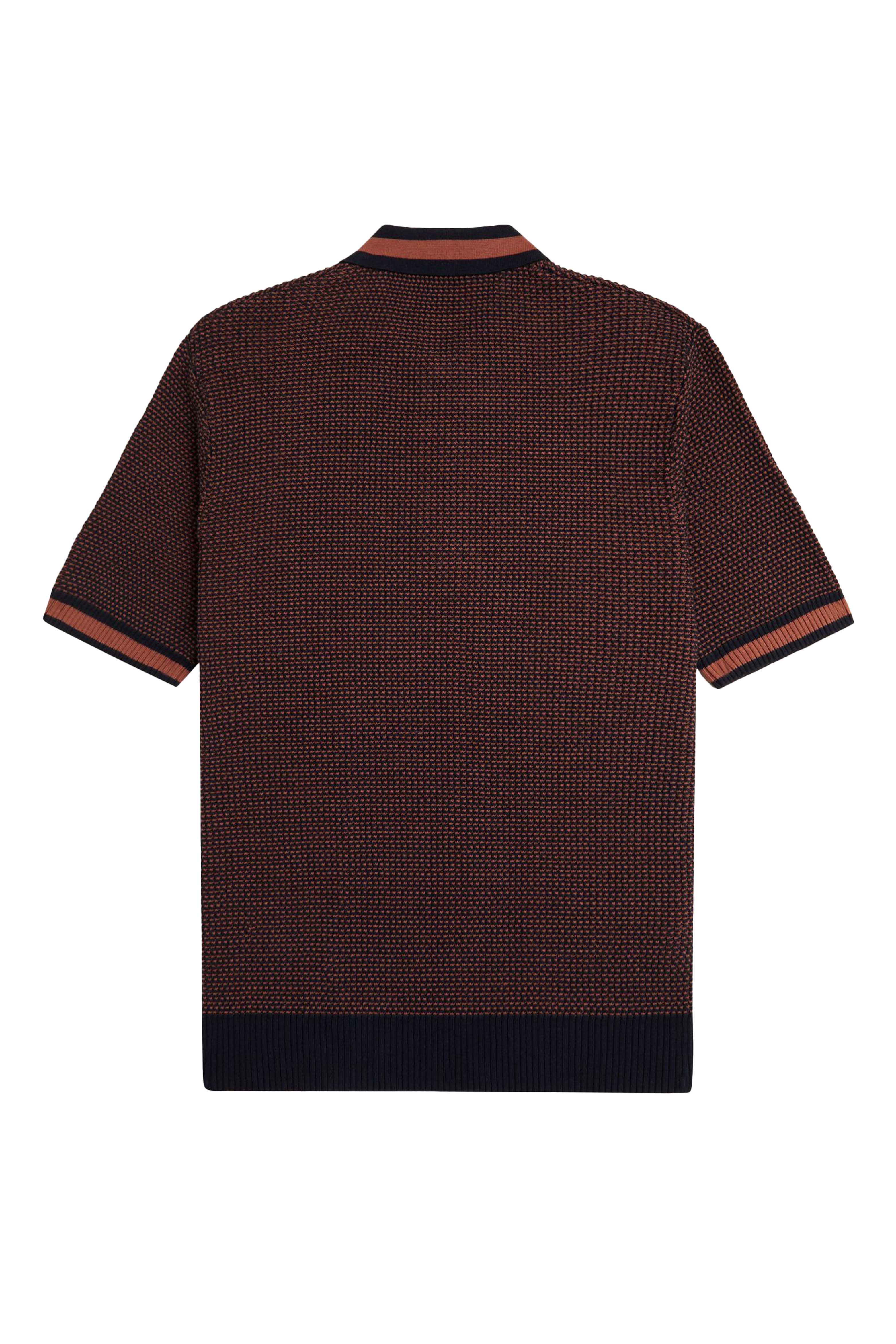 TEXTURED KNITTED SHIRT thumbnail 2