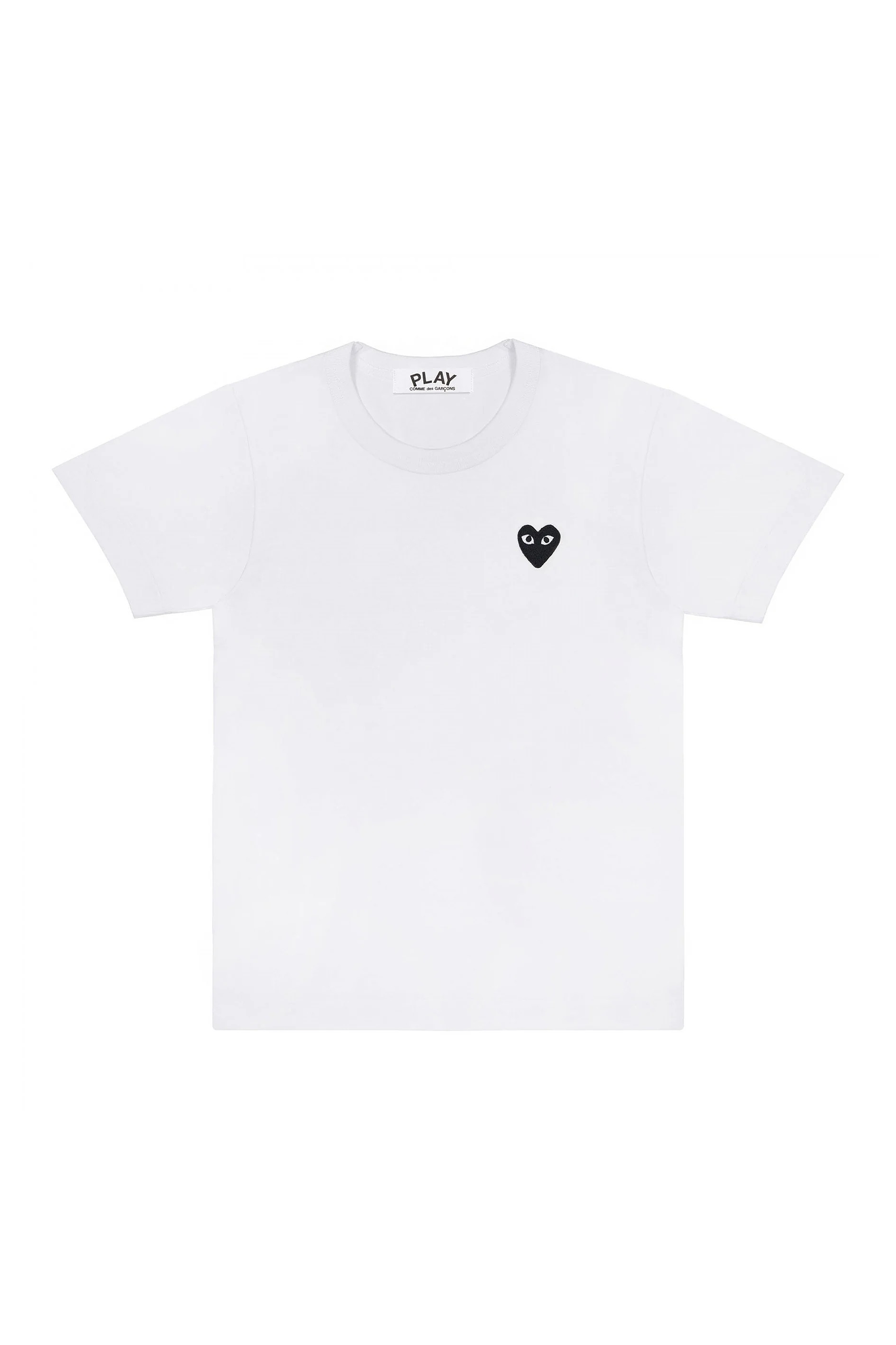 WOMEN'S PLAY T-SHIRT WITH BLACK HEART