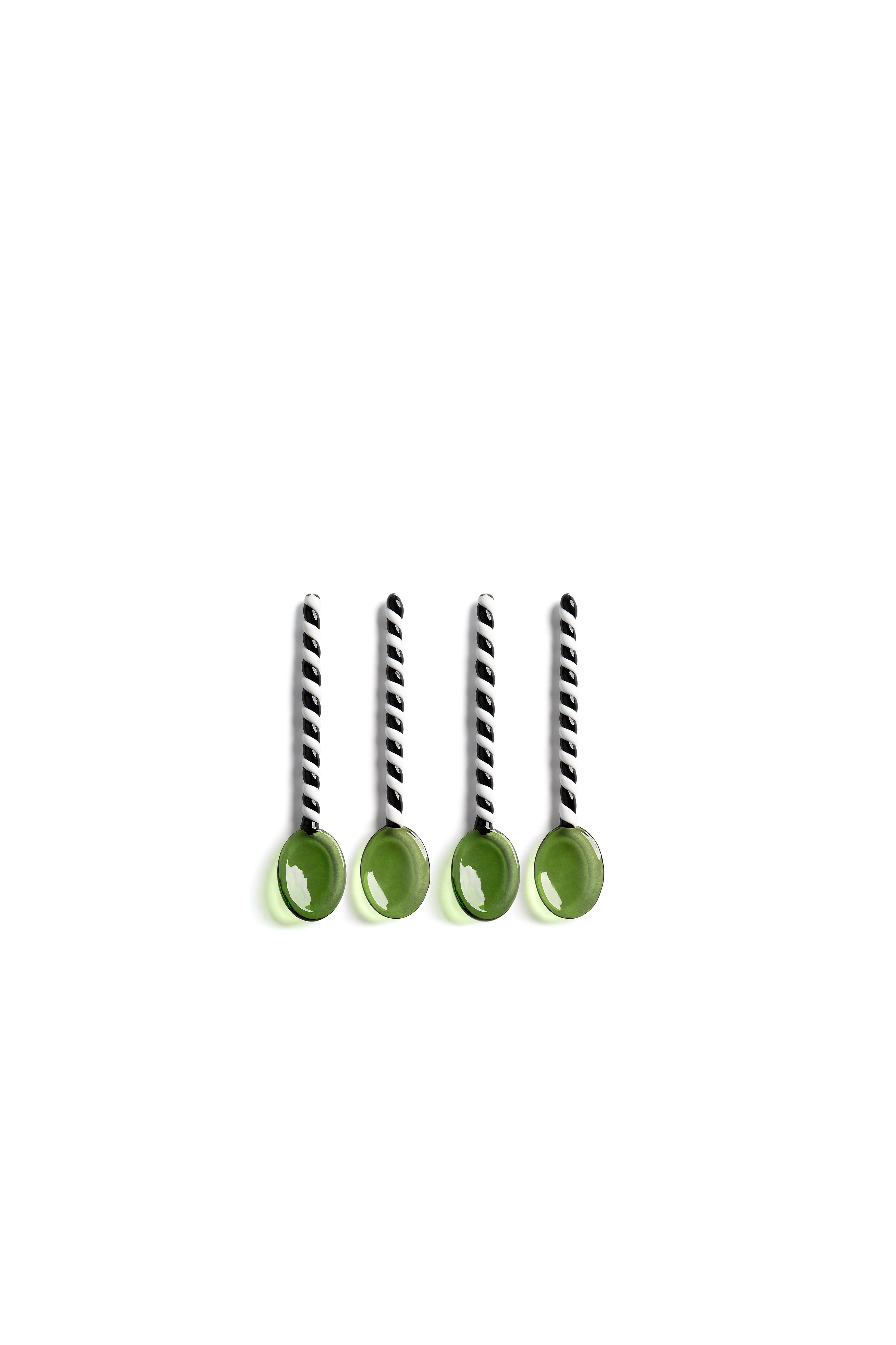 SPOON DUET GREEN SET OF 4