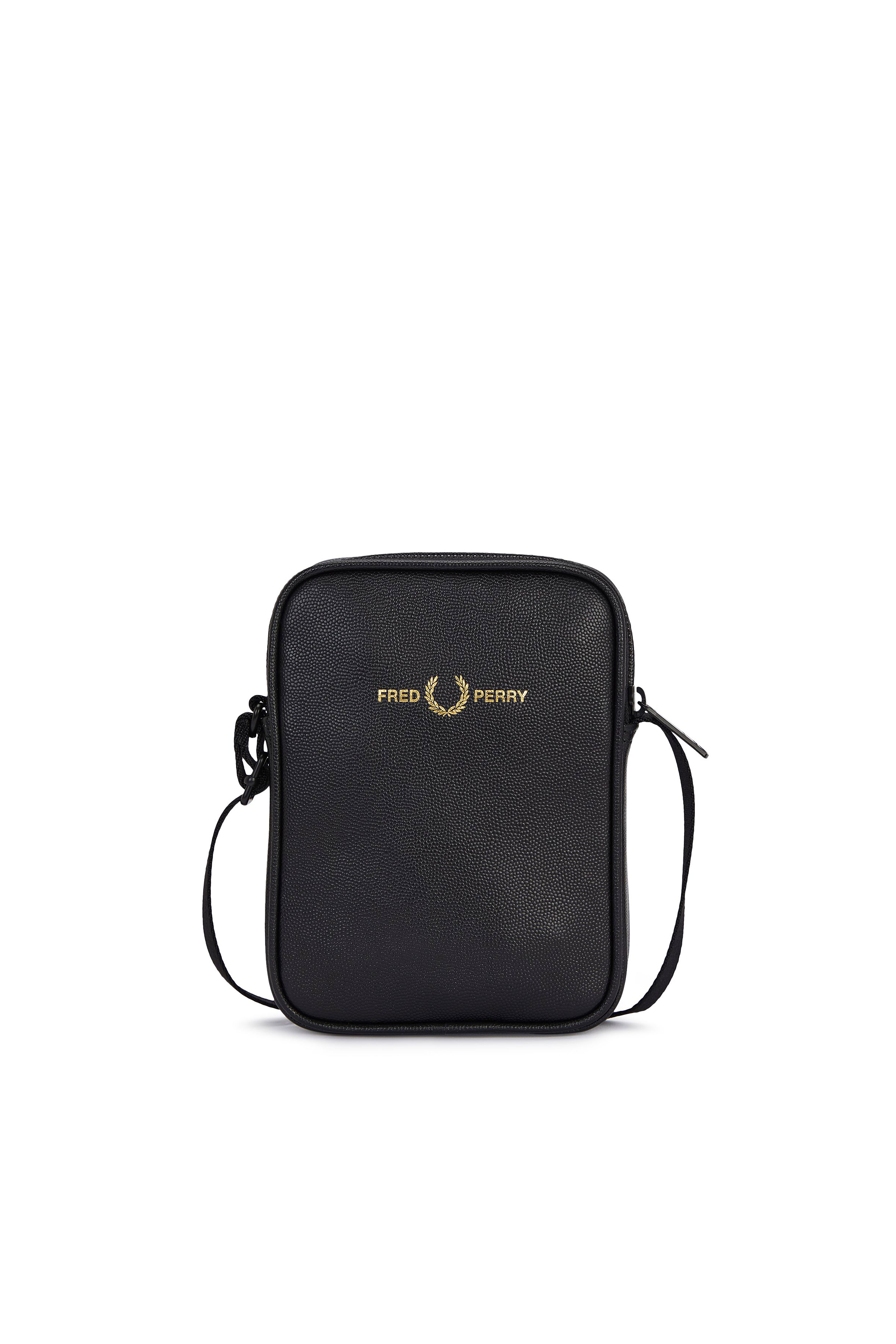 SCOTCHGRAIN LEATHER SIDE BAG