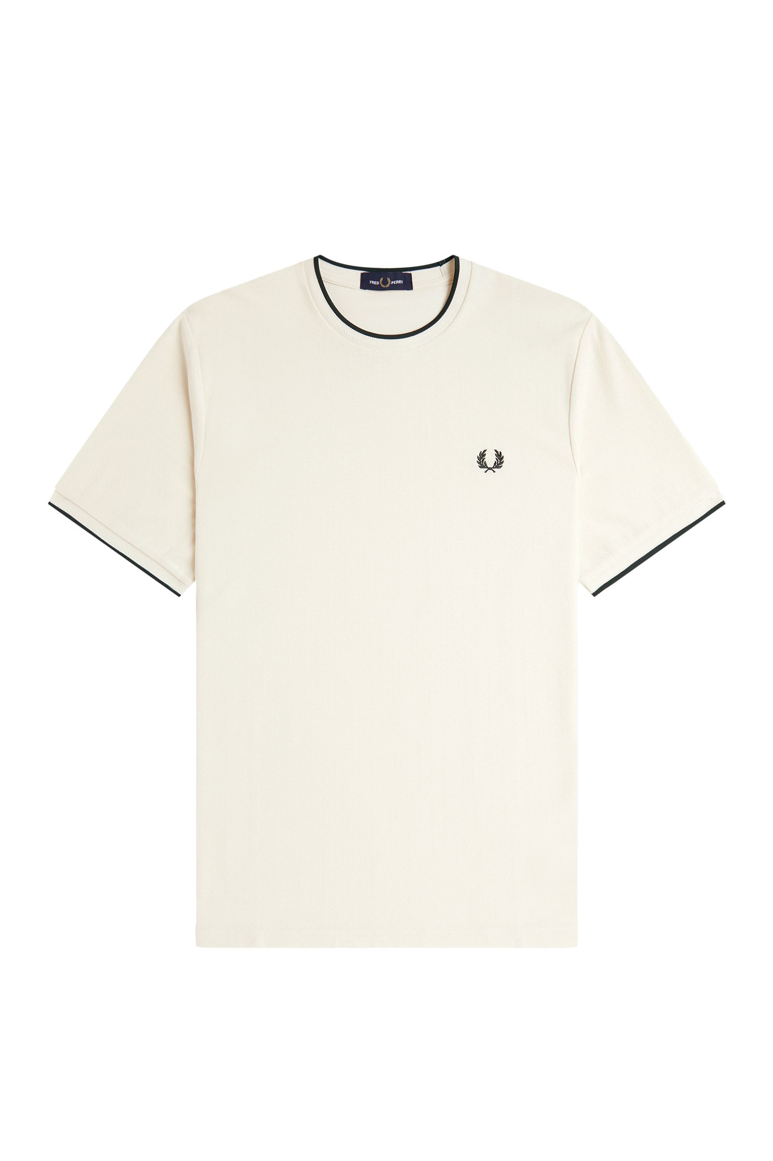 MEN'S TRIM DETAIL CREPE PIQUE TSHIRT