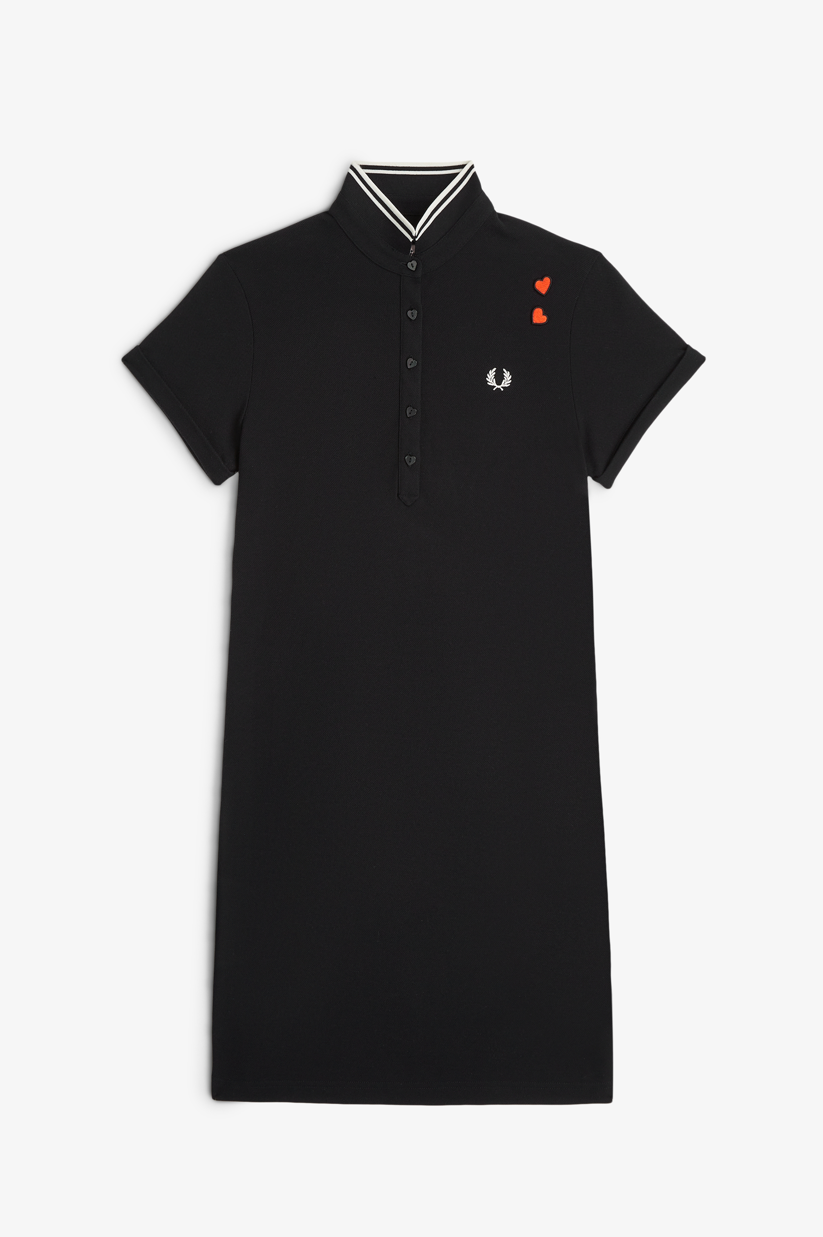 WOMENS TIPPED POLO DRESS
