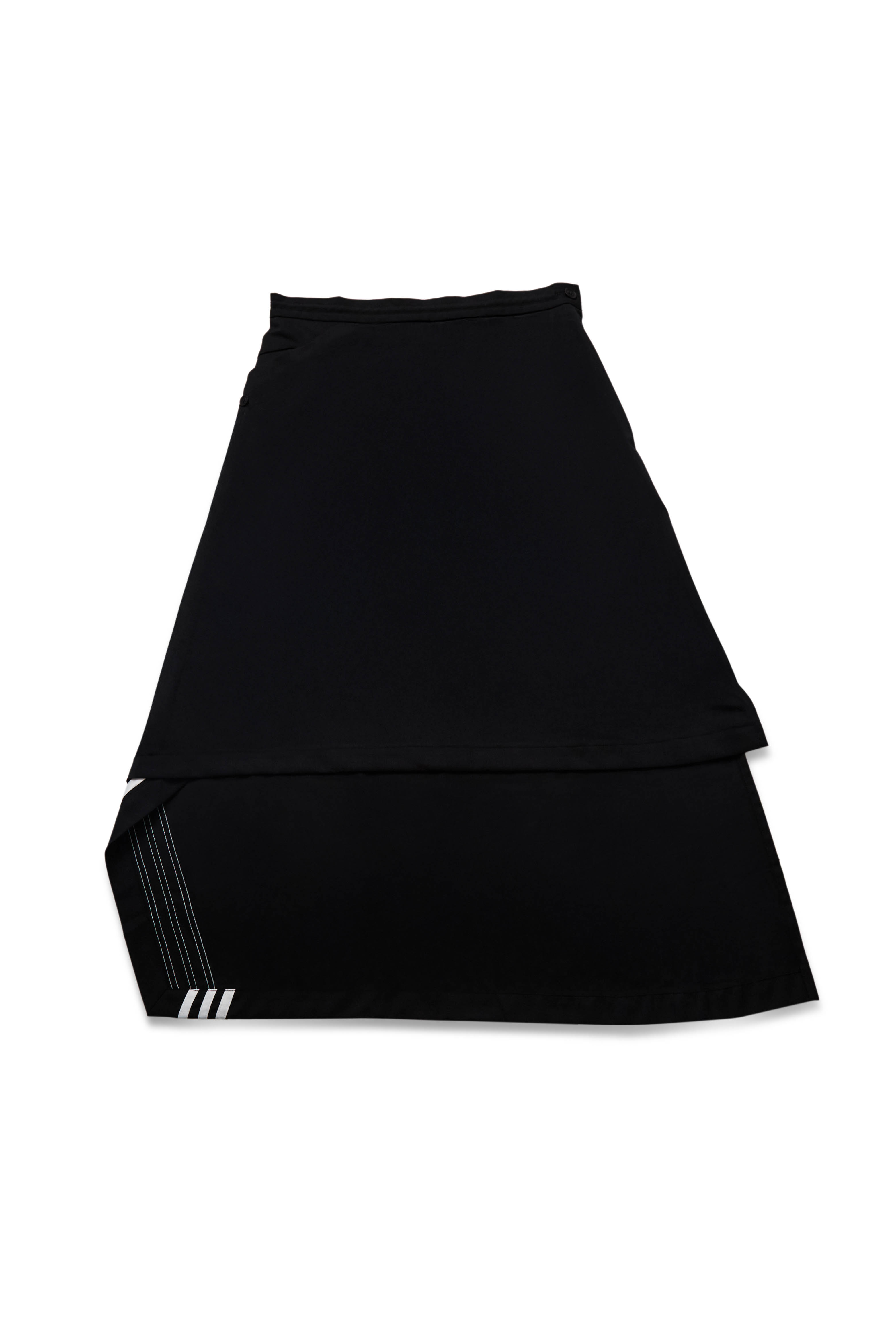 Y-3-W REFINED WOOL SKIRT