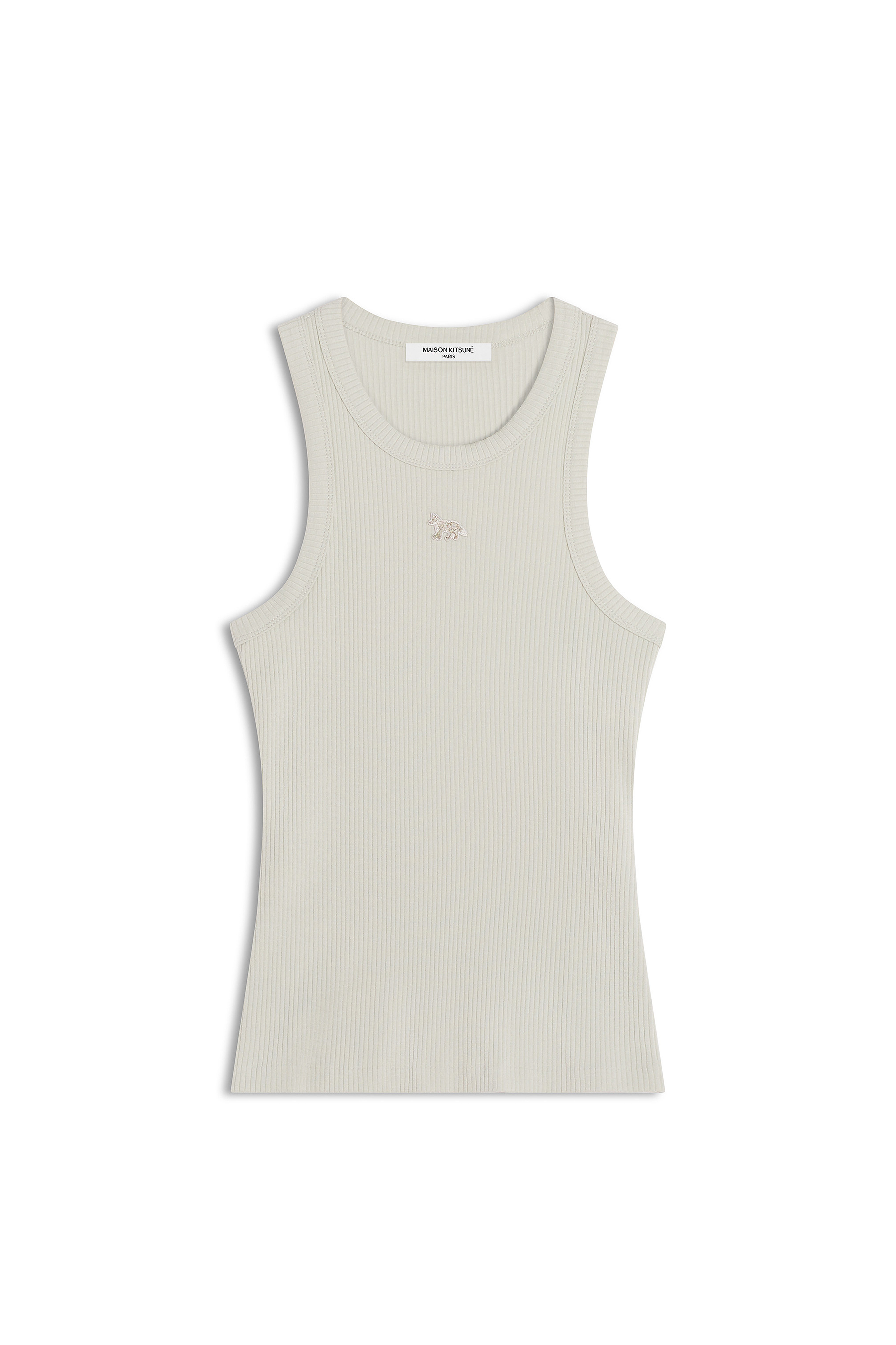 BABY FOX PATCH RIBBED TANK TOP