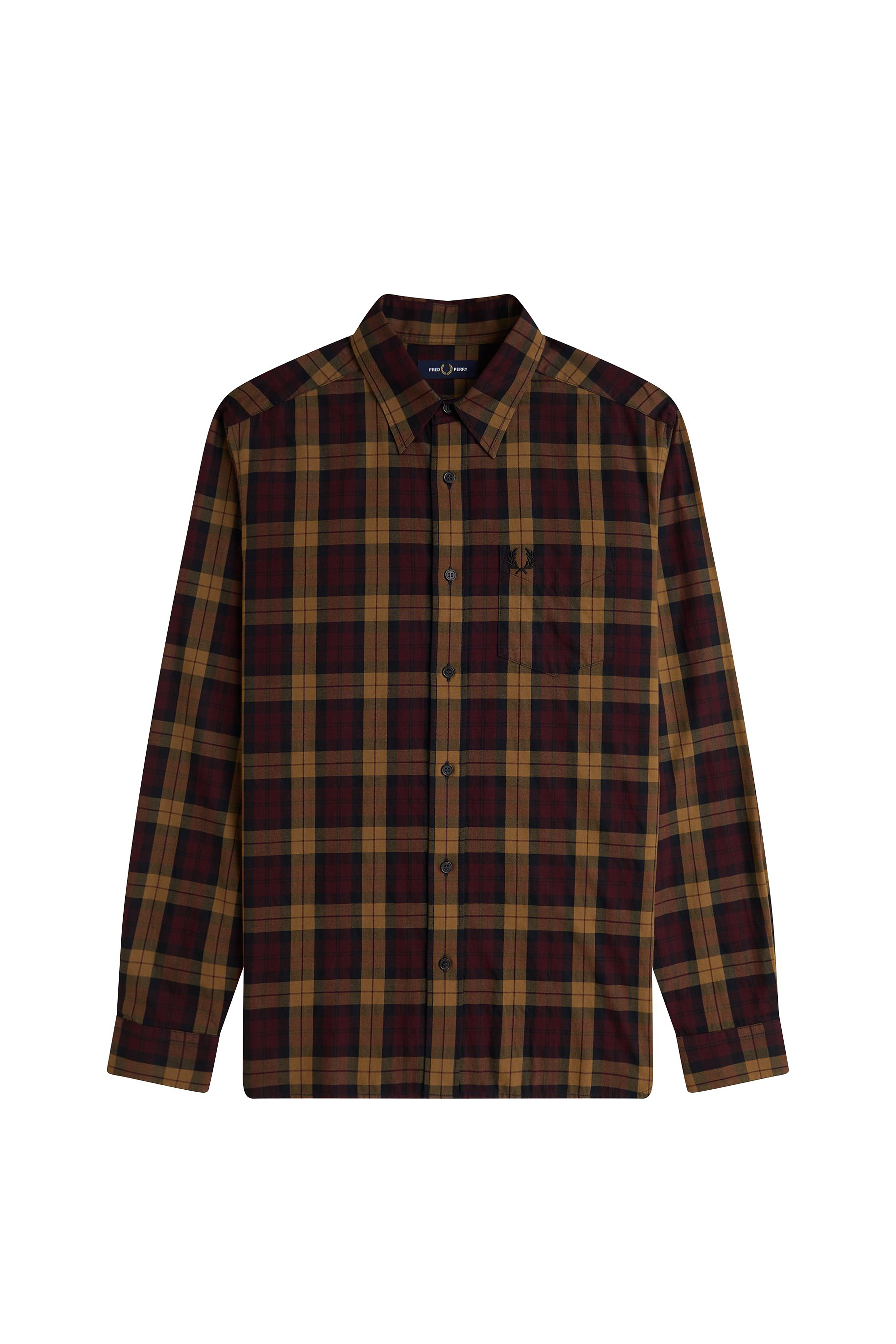 TARTAN TWILL SHIRT L/S