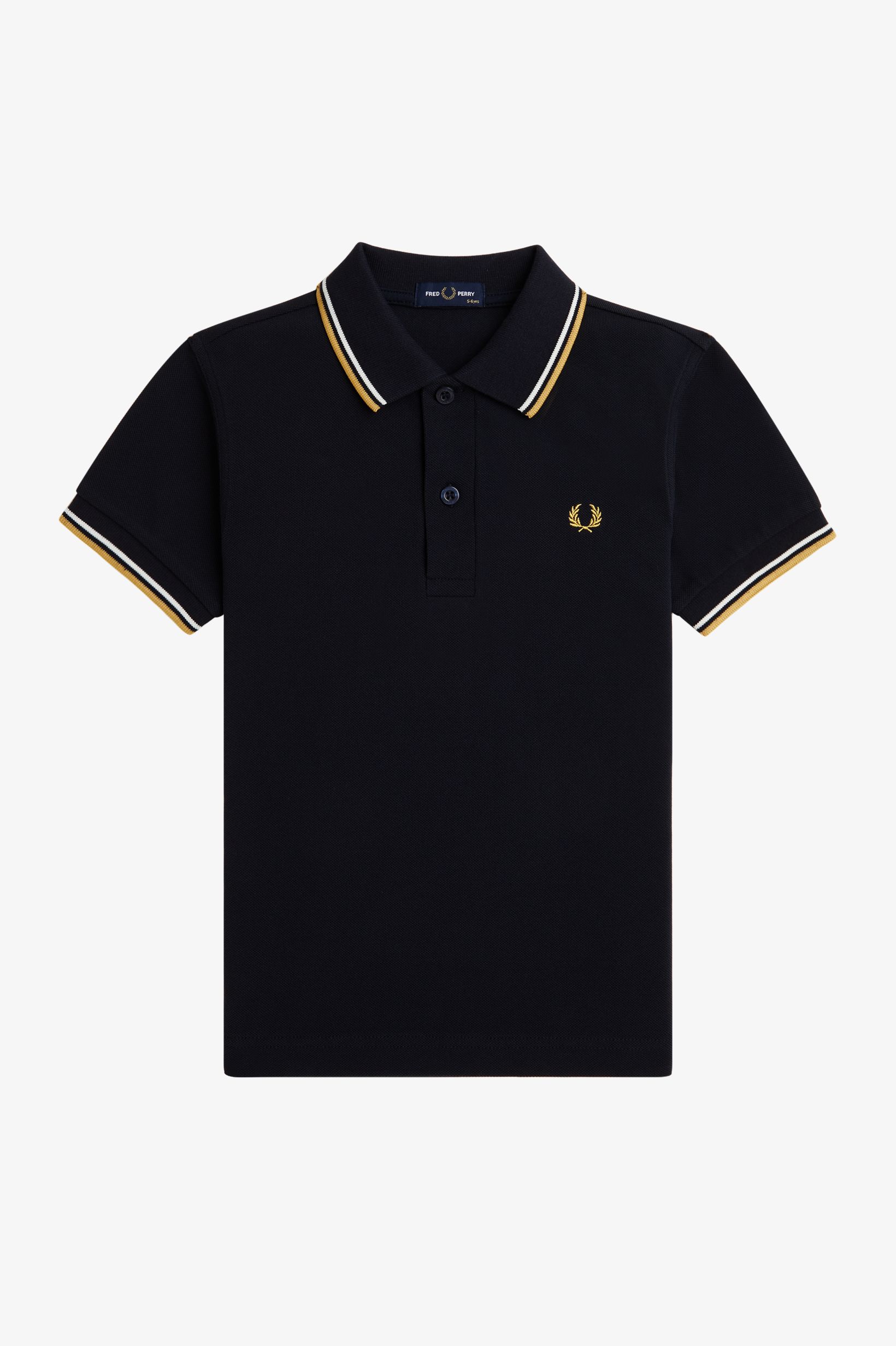 TWIN TIPPED FRED PERRY SHIRT
