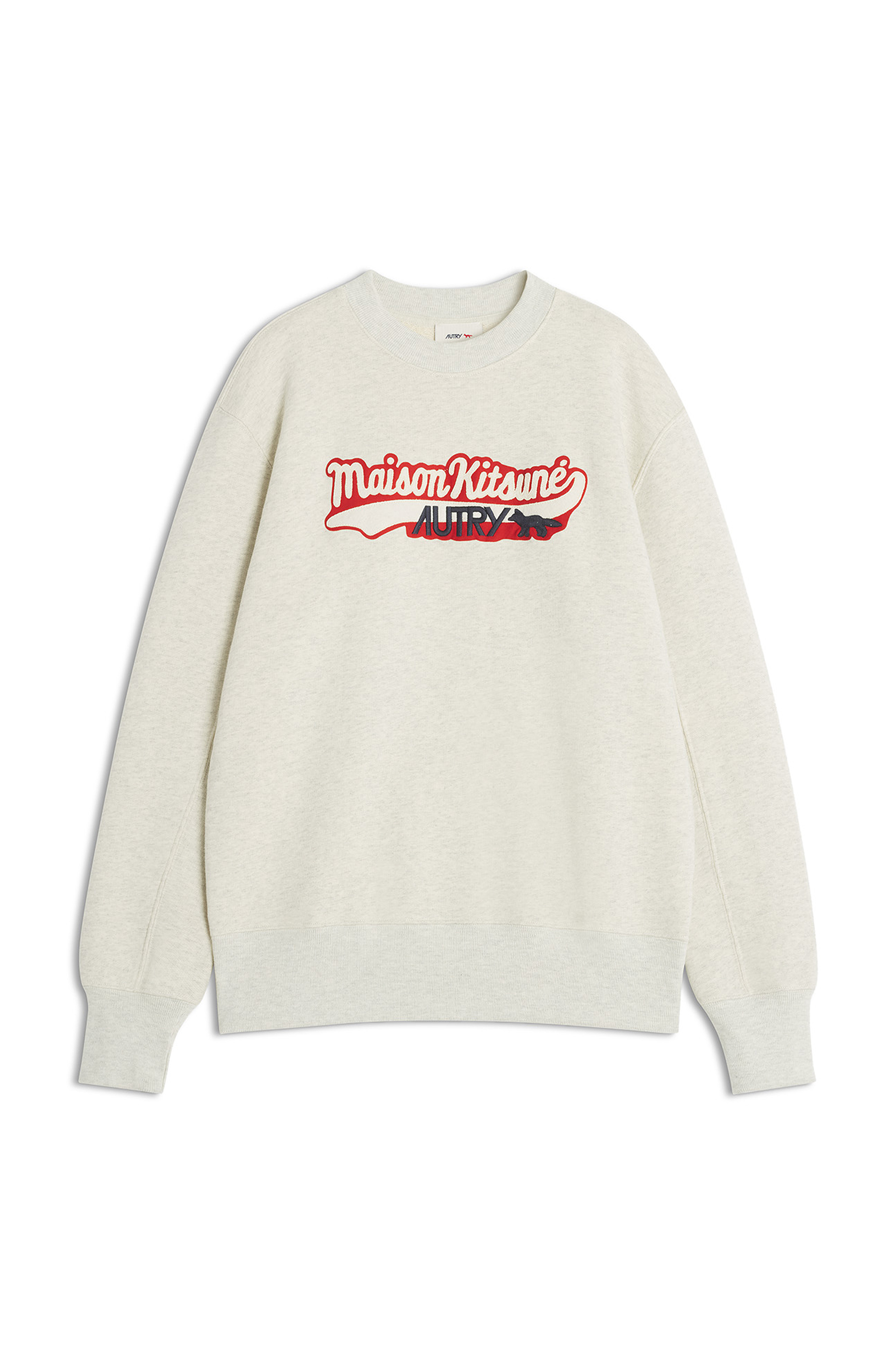MAISON KITSUNÉ x AUTRY VARSITY SWEATSHIRT
