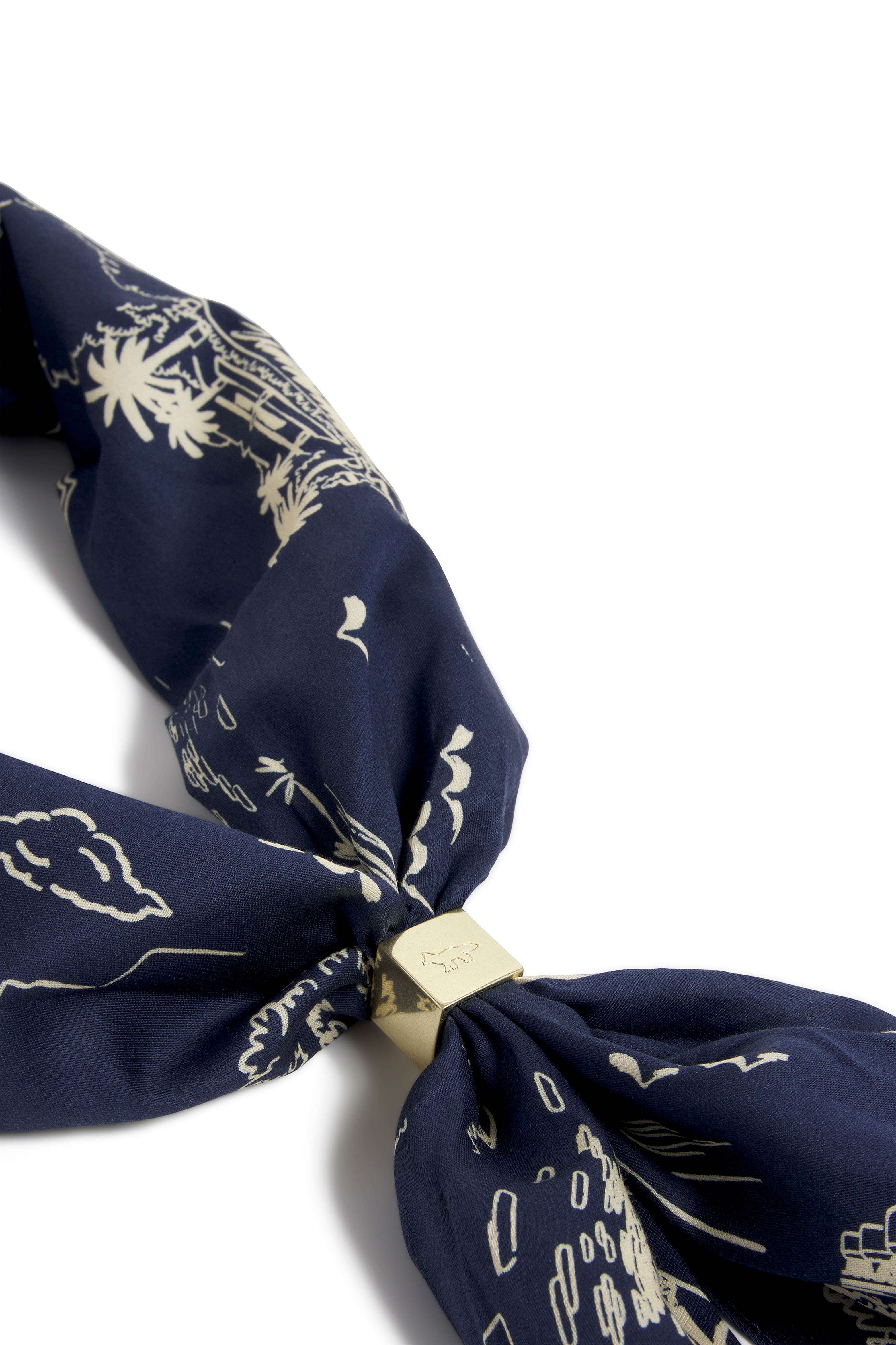 PARISIAN MAP SCARF thumbnail 5