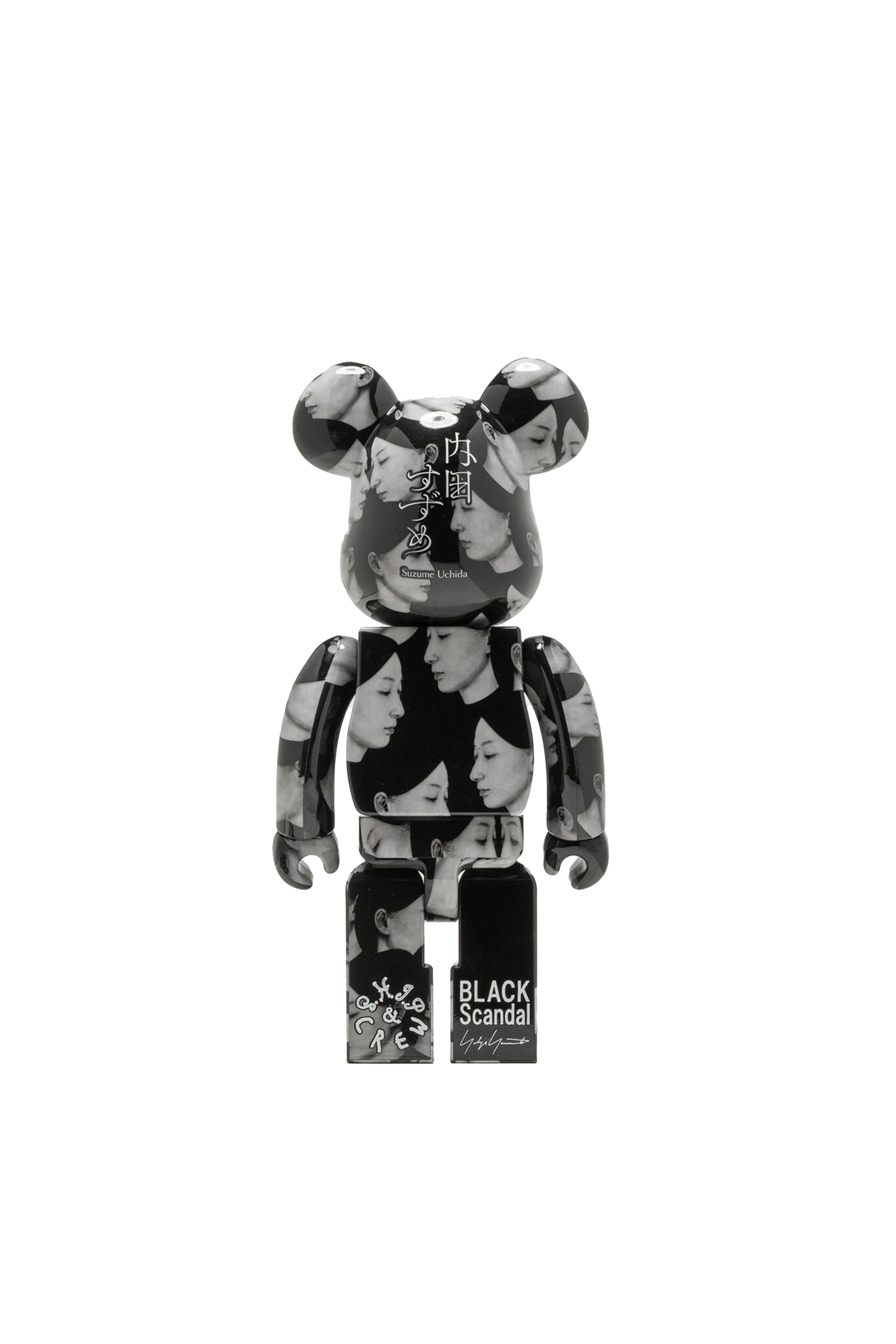 BE@RBRICK BLACK SCANDAL YOHJI YAMAMOTO X SUZUME UC thumbnail 3