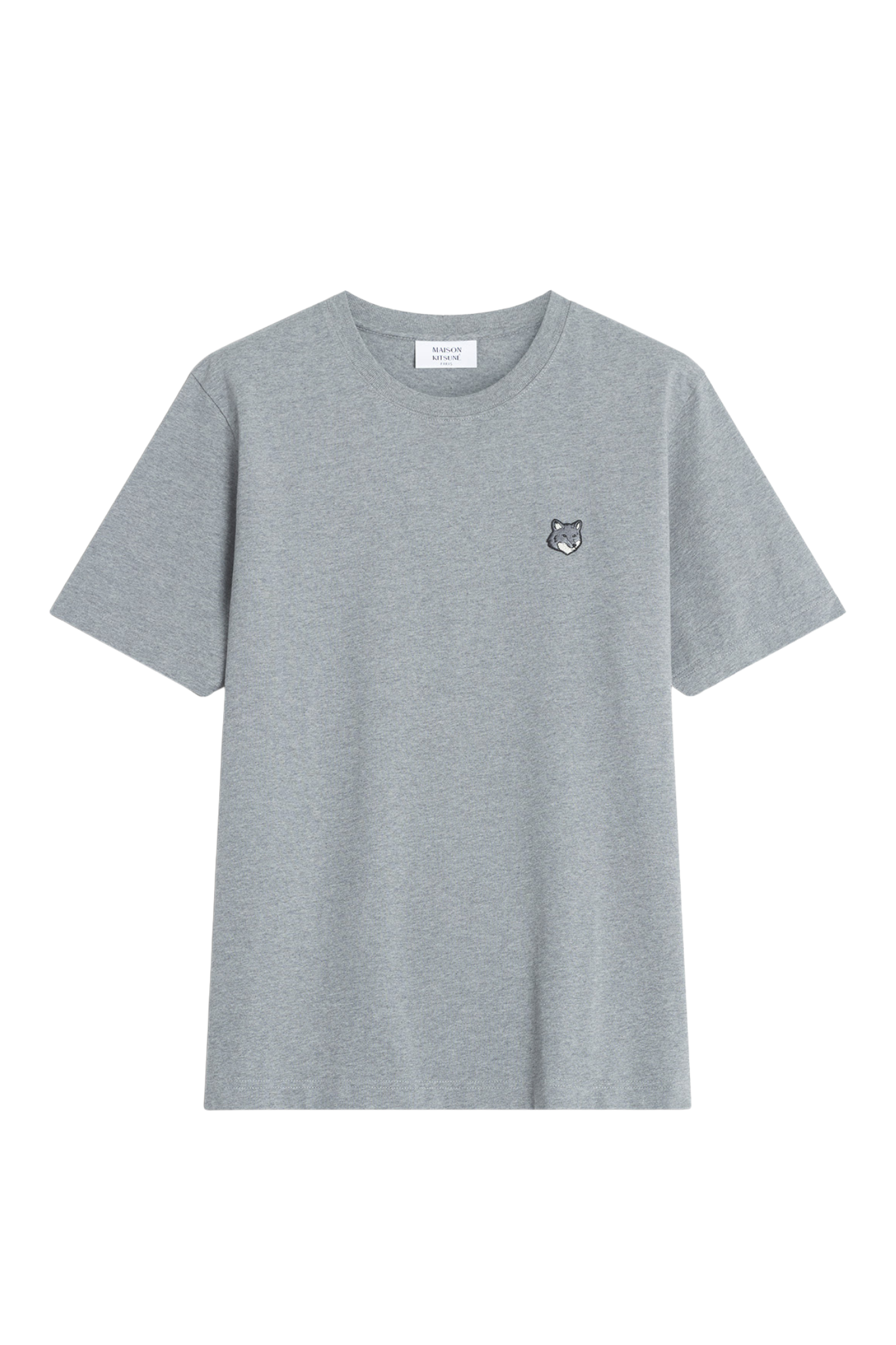 MENS GREY FOX HEAD COMFORT T-SHIRT
