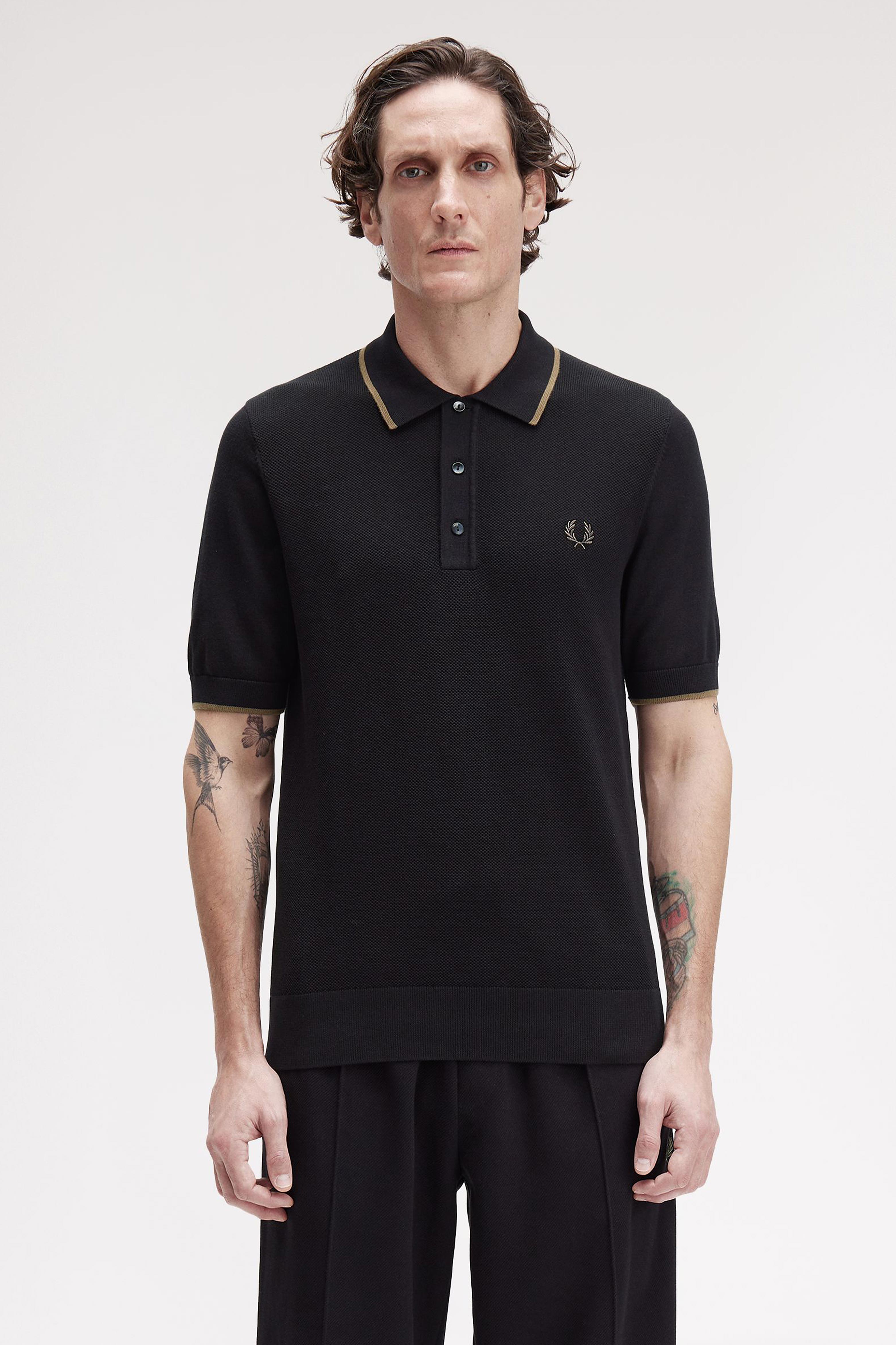 PIQUE STITCH KNITTED SHIRT thumbnail 7