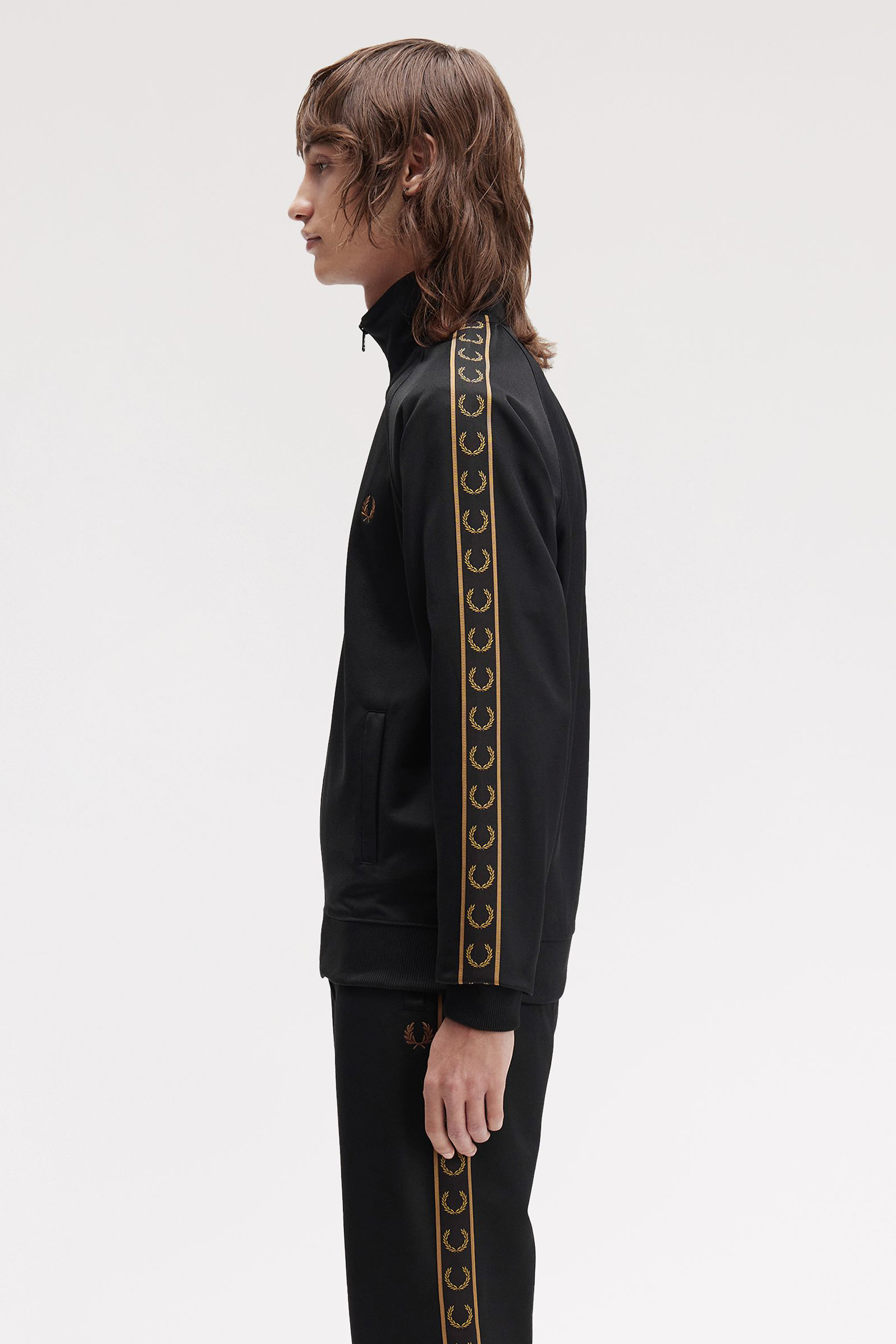 CONTRAST TAPE TRACK JACKET thumbnail 9