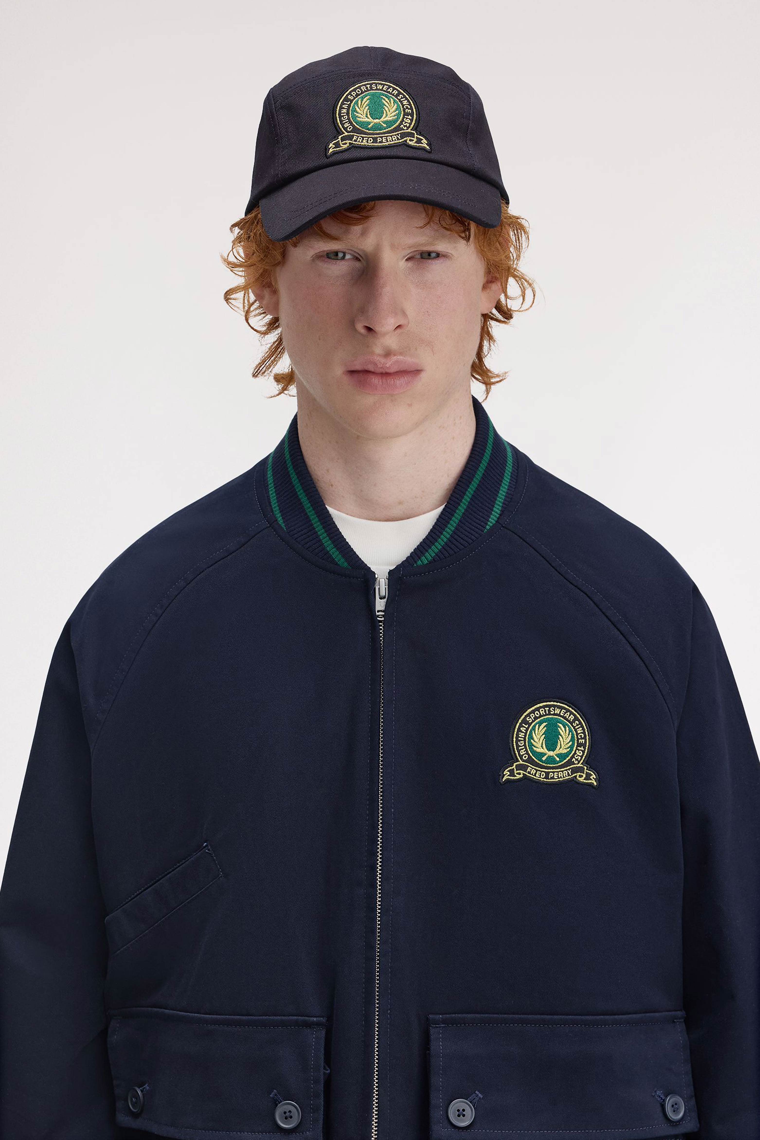 TENNIS BADGE 5PANEL TWILL CAP thumbnail 4