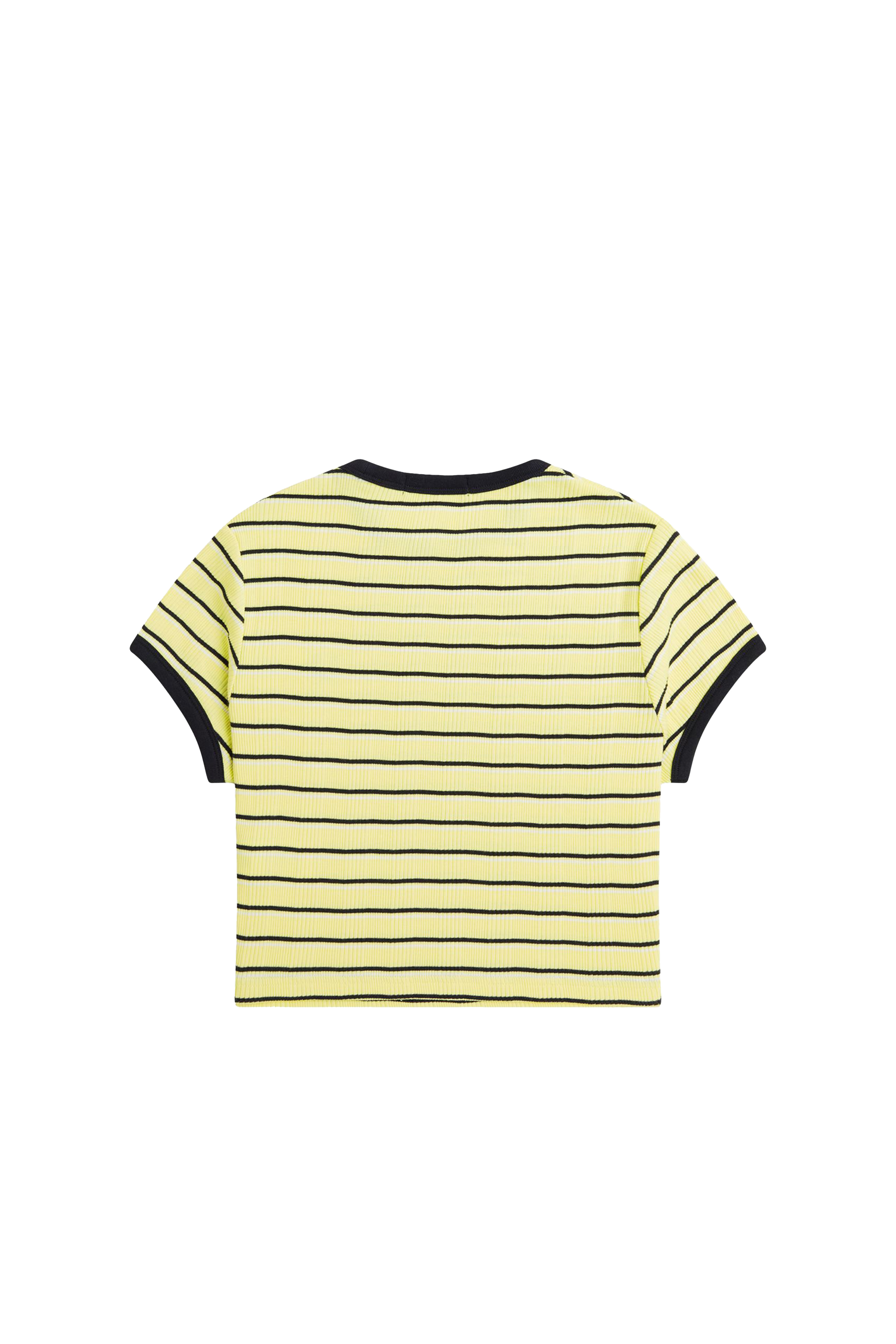 STRIPED RIBBED T-SHIRT thumbnail 2