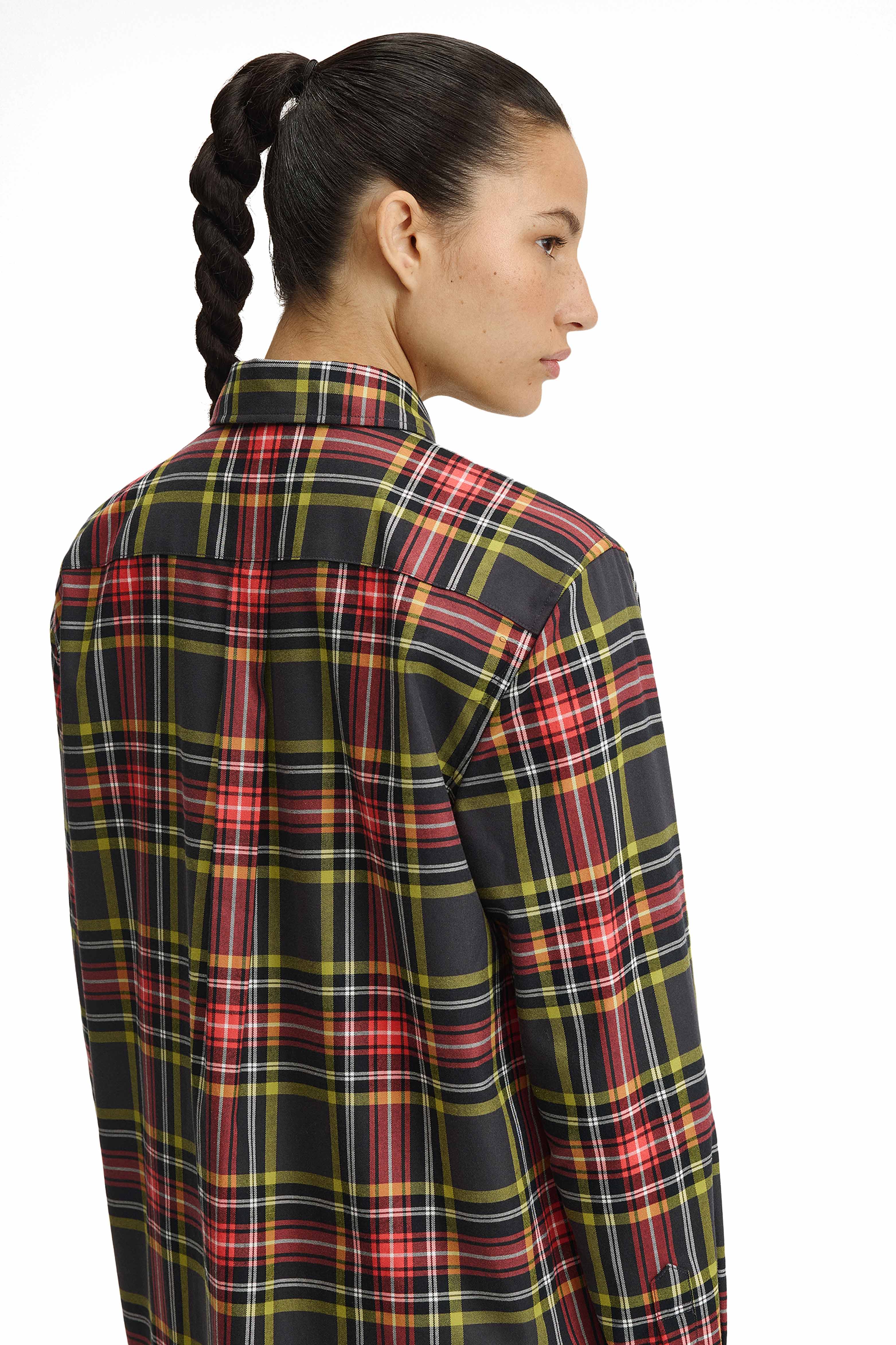 TARTAN SHIRT DRESS thumbnail 3