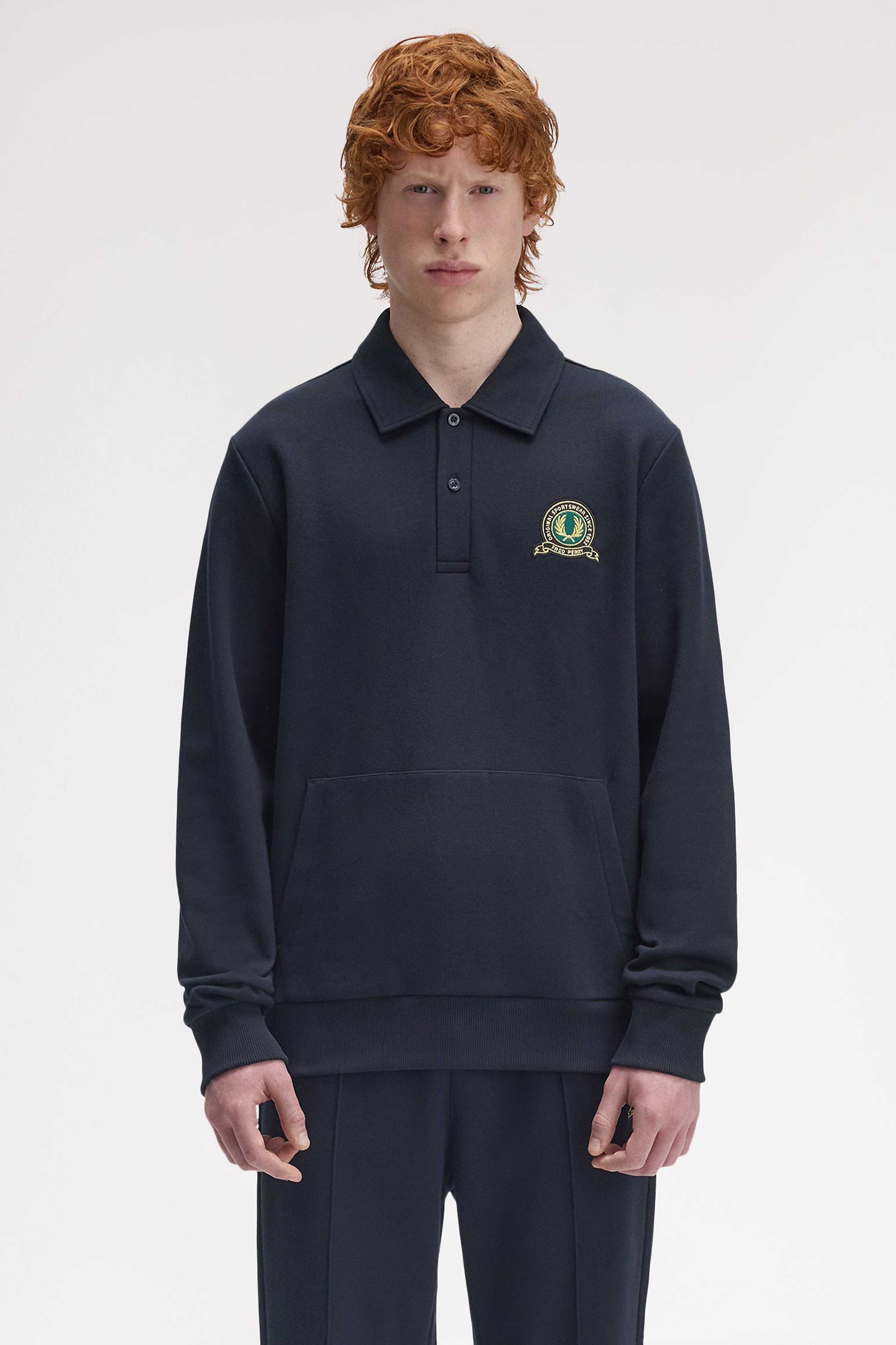 TENNIS BADGE COLLARED SWEATSHIRT thumbnail 8