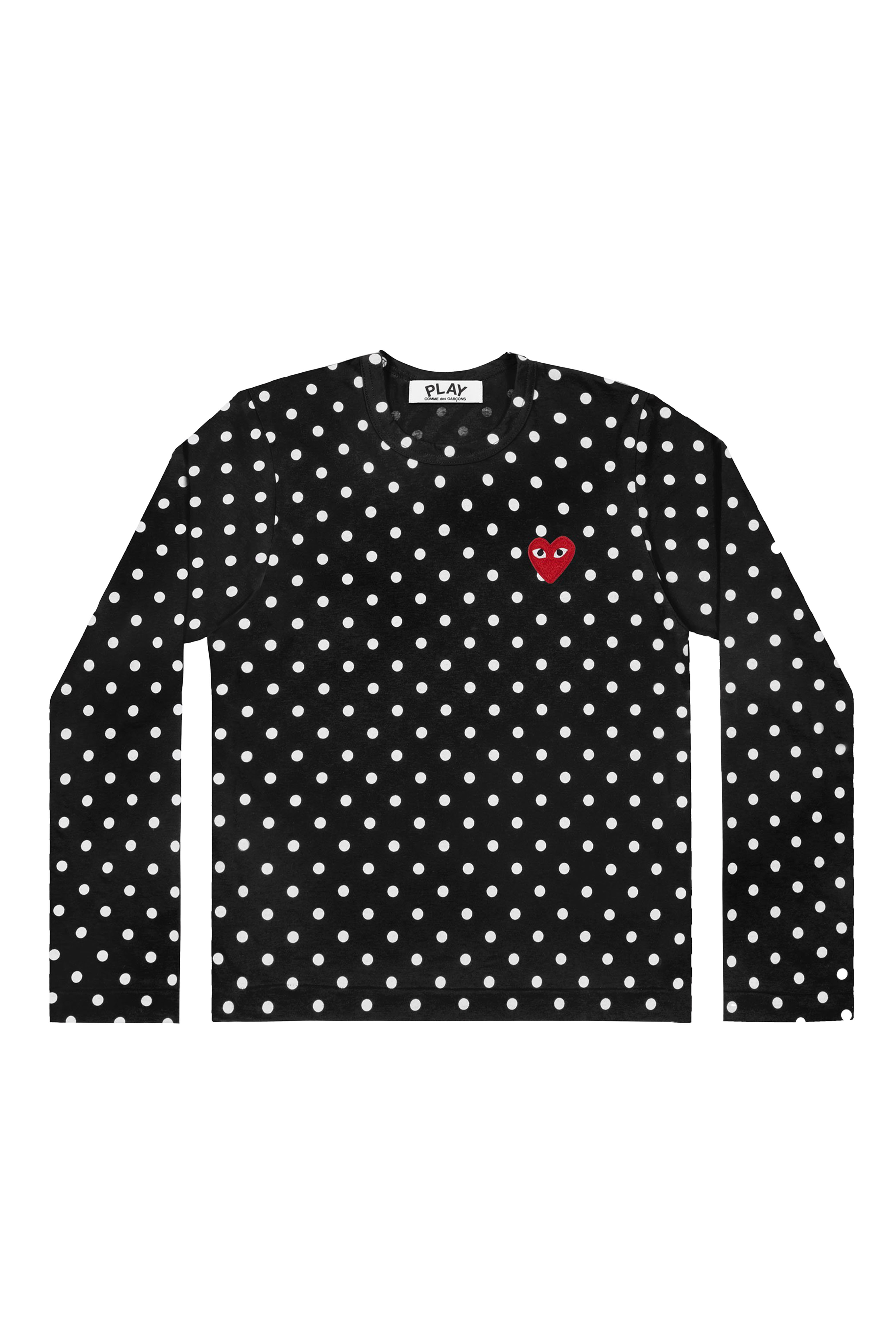 PLAY POLKA DOT LONG SLEEVE T-SHIRT