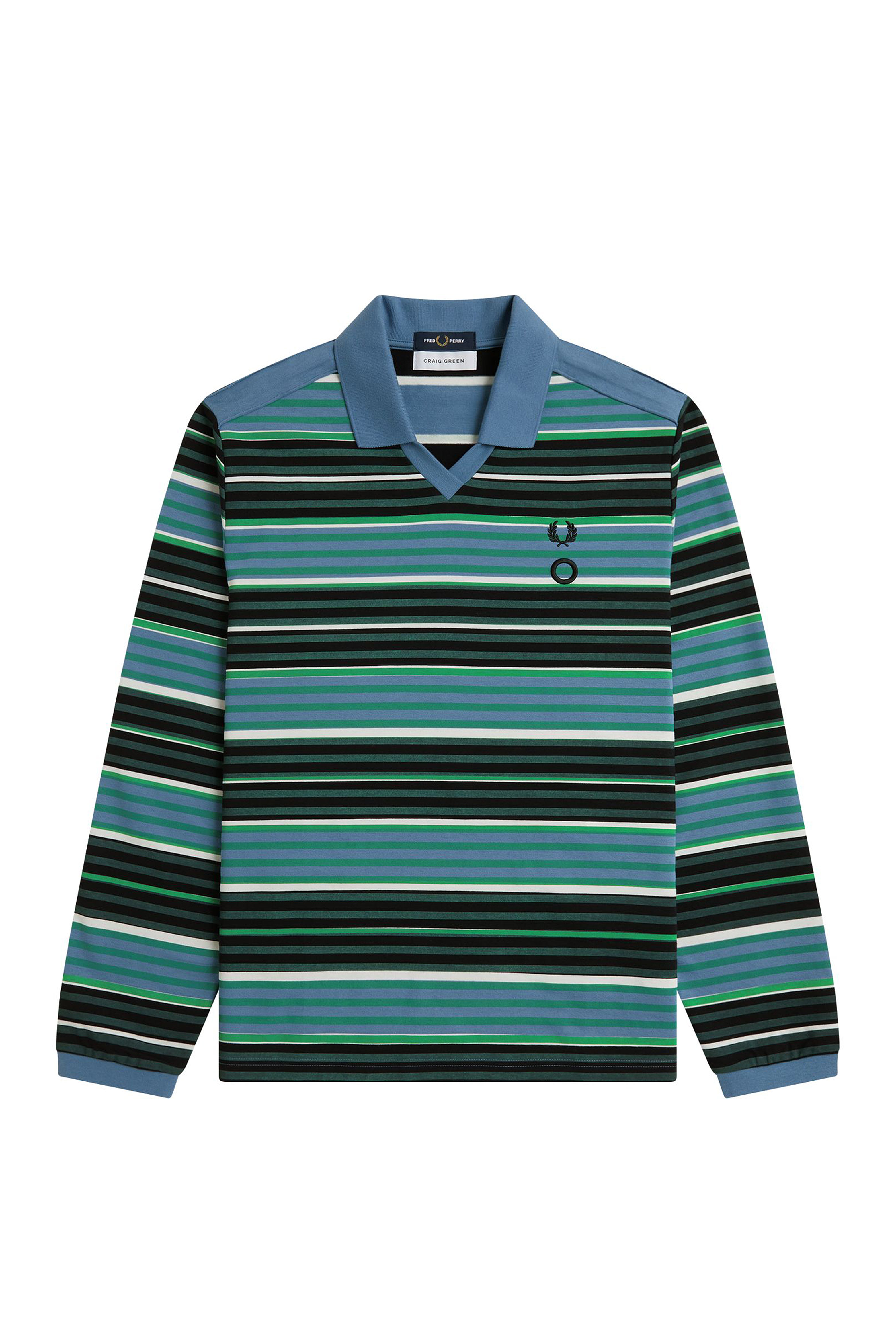 FRED PERRY x CRAIG GREEN MEN'S OVERPRINT L/S SHIRT