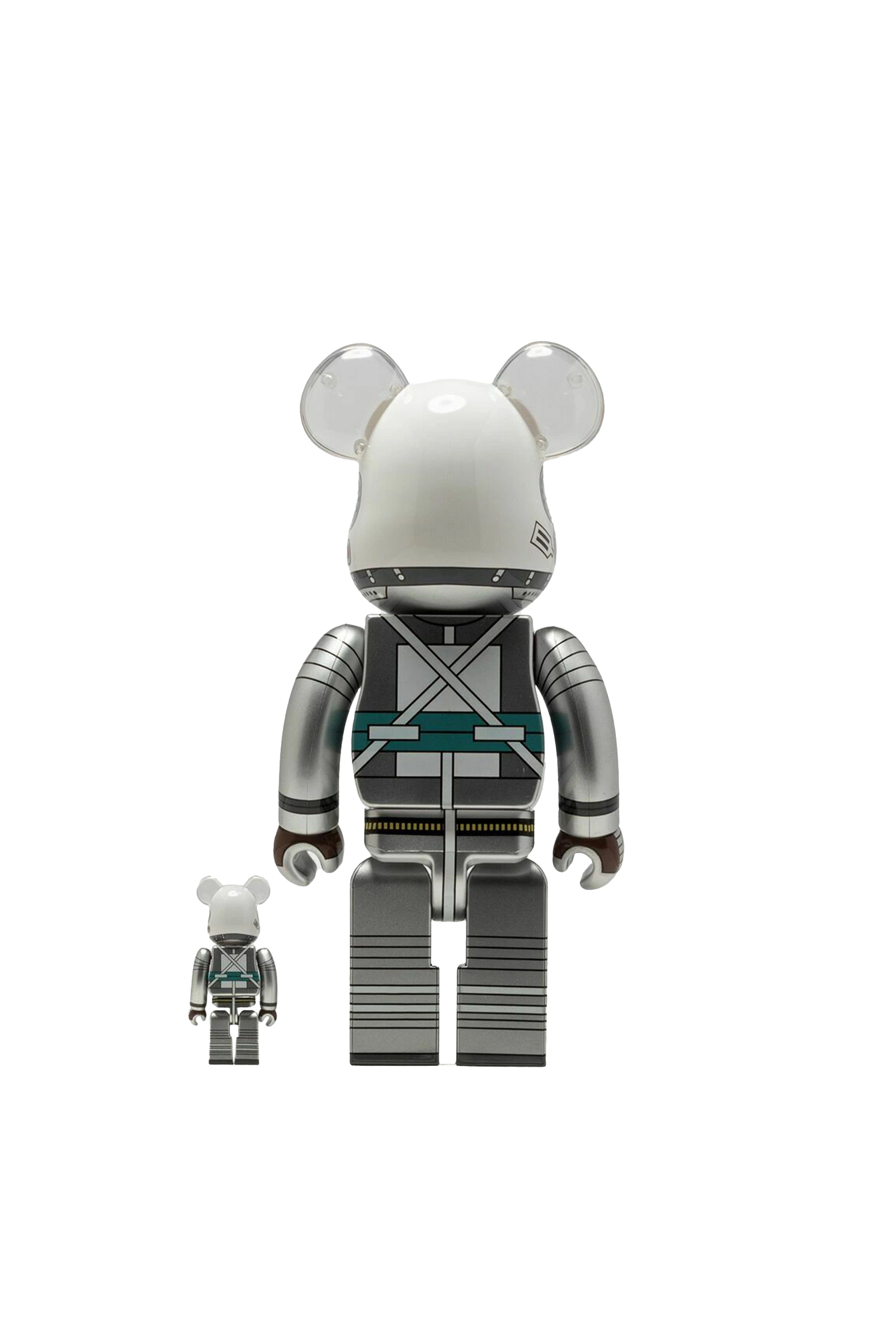 BE@RBRICK PROJECT MERCURY ASTRONAUT 100% & 400% thumbnail 3