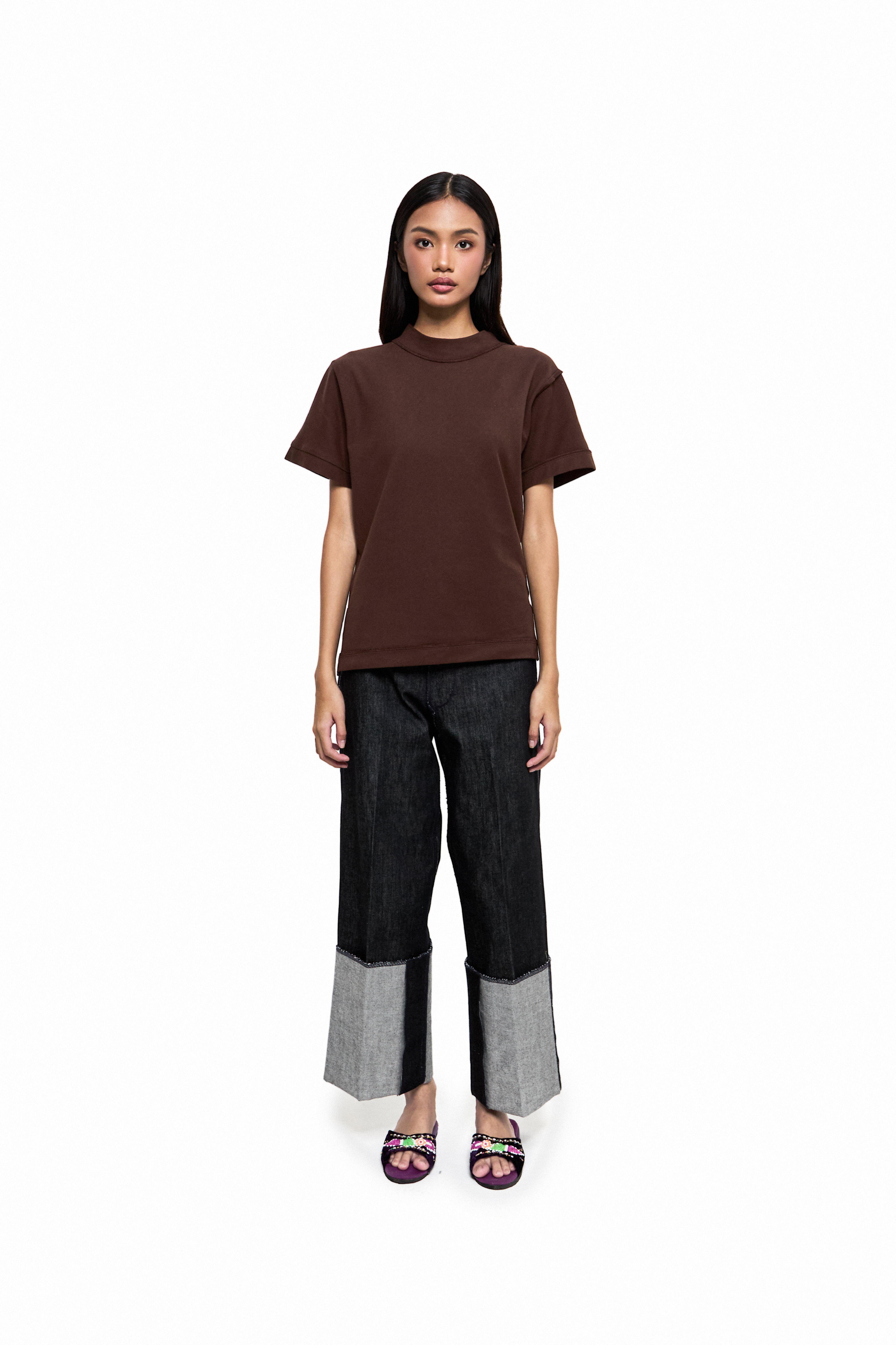 UNIVERS X CARL JAN CRUZ UNISEX FREE CUFF JEANS