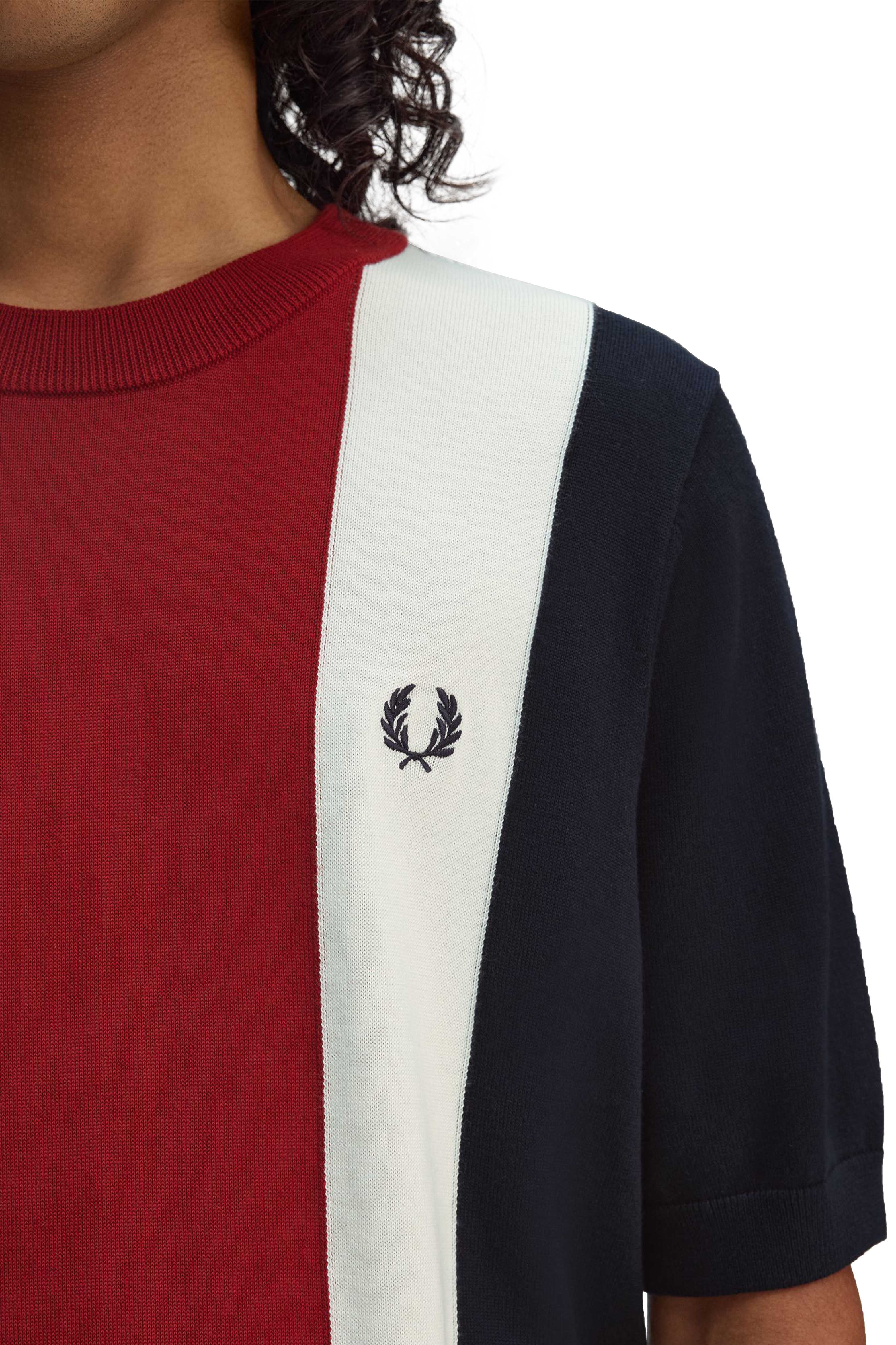 VERTICAL STRIPE KNITTED TSHIRT thumbnail 4