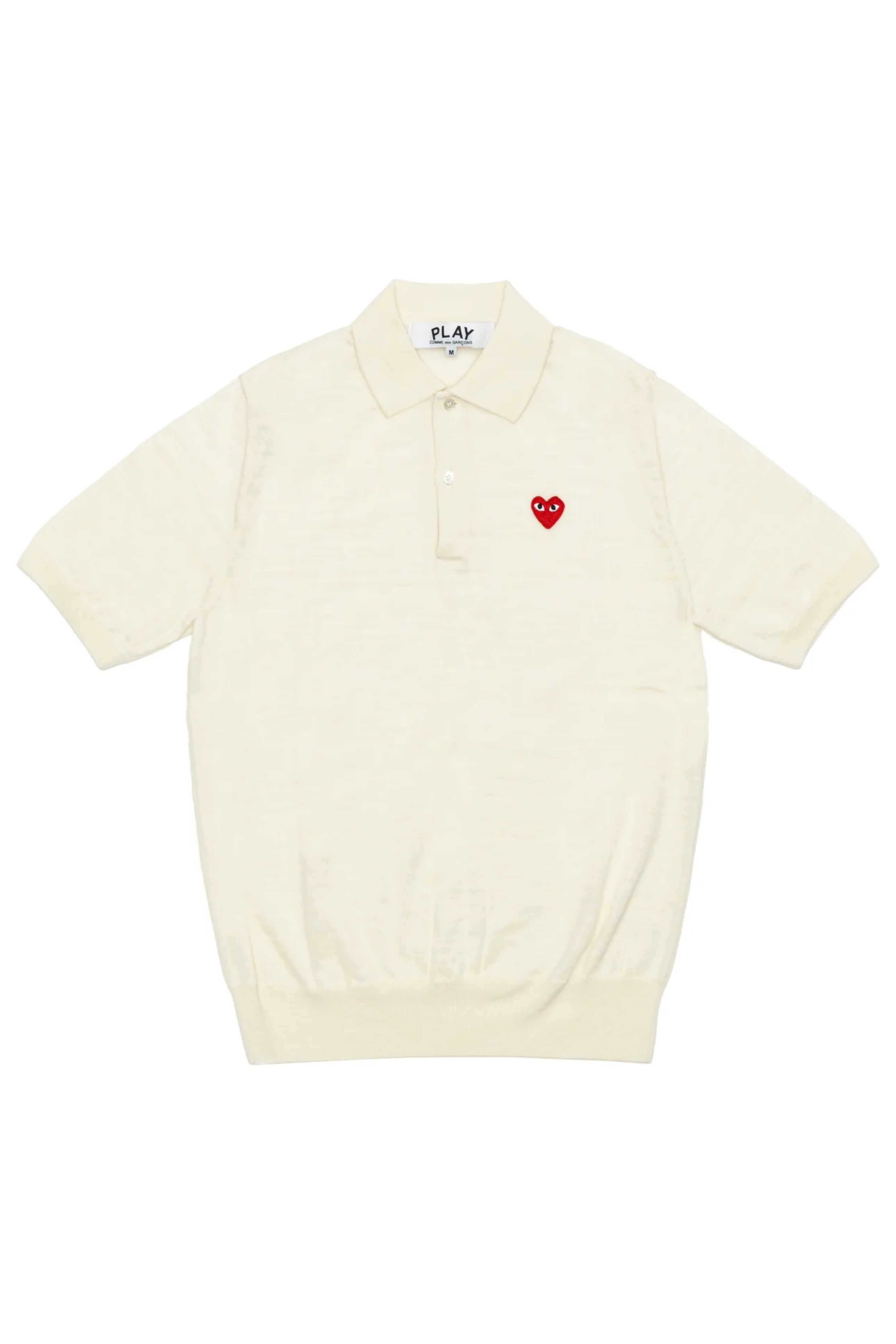 PLAY KNITTED POLO SHIRT