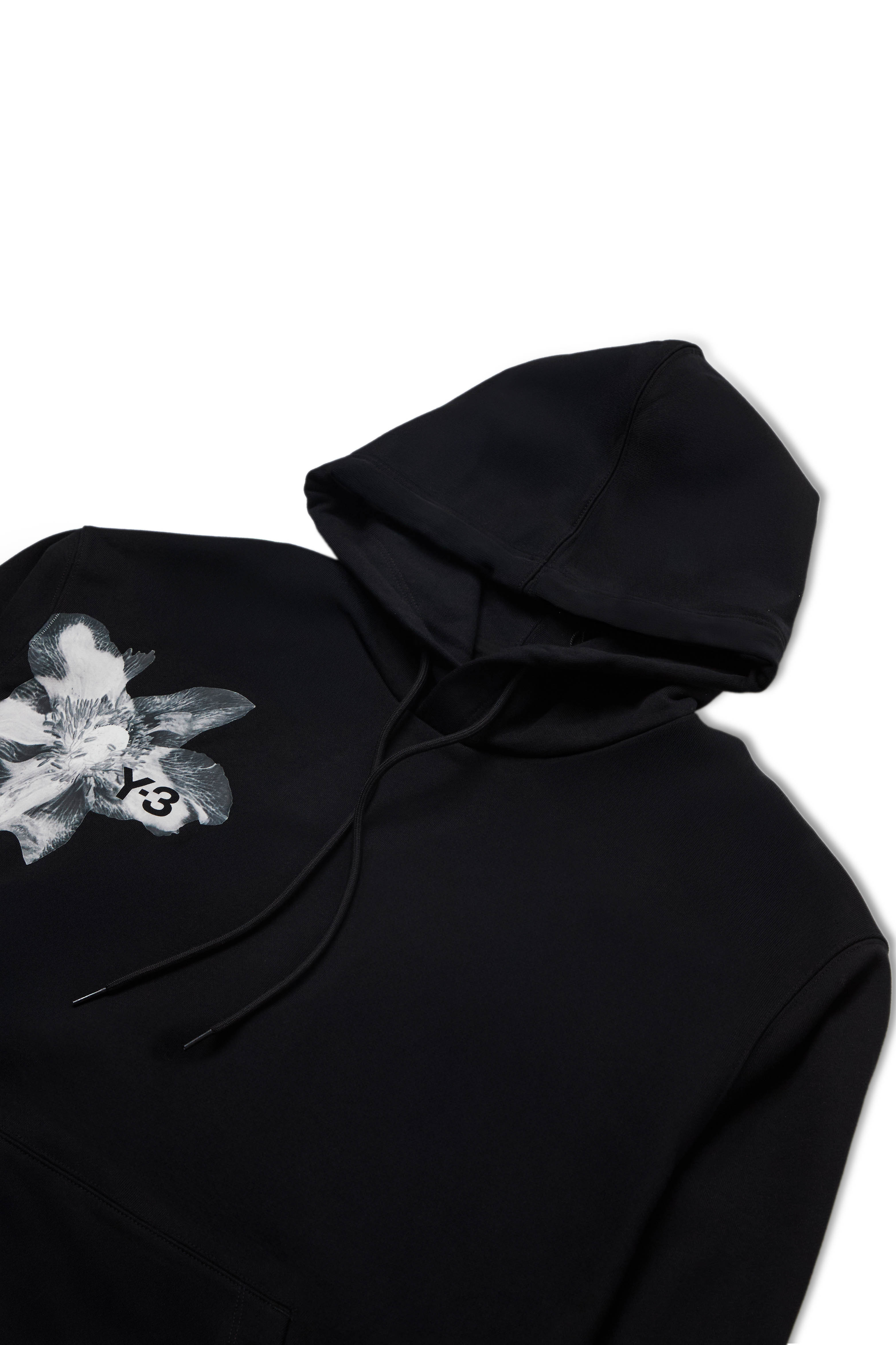 Y-3-GFX FLORAL FITTED HOODIE thumbnail 2