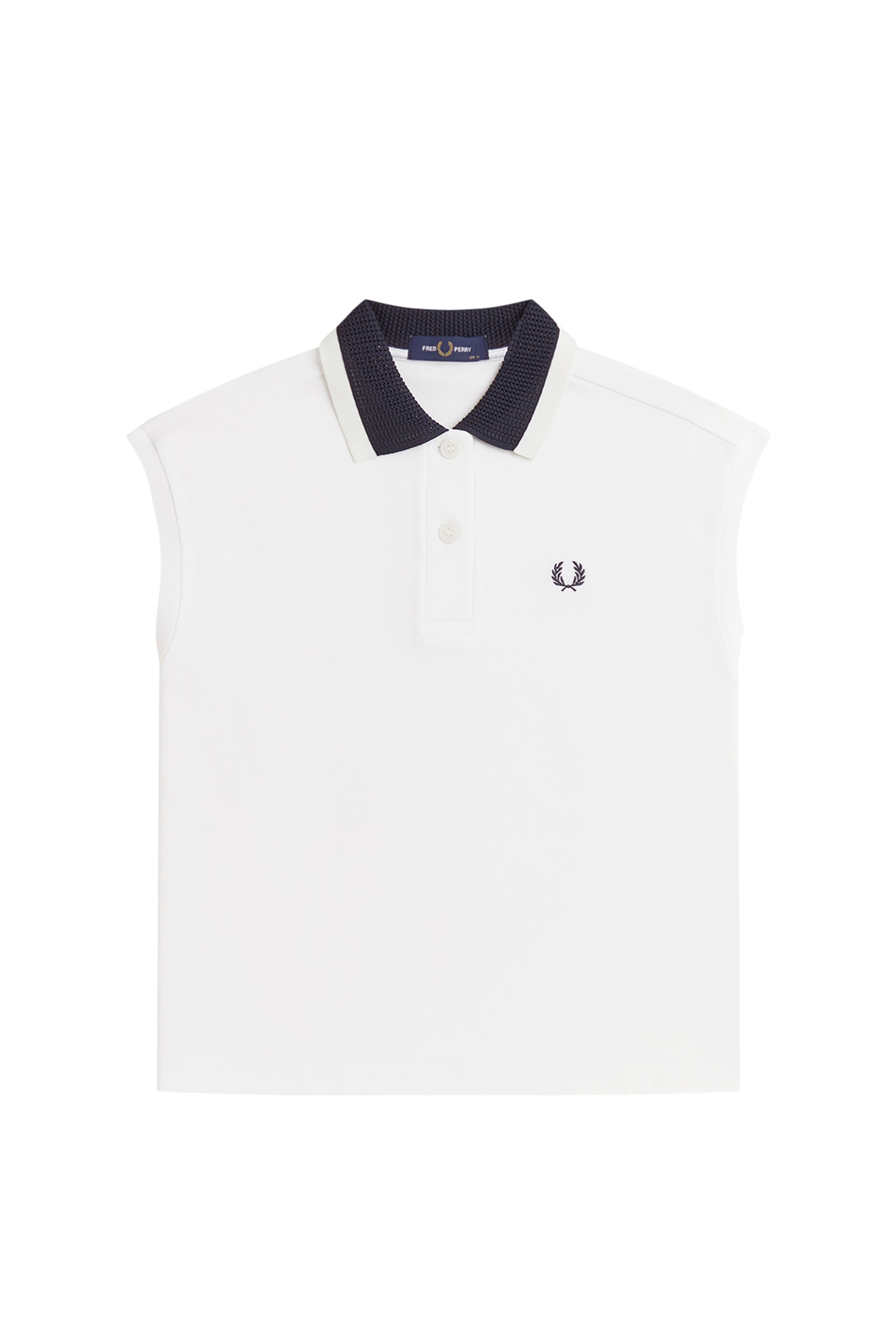 WOMEN'S MESH COLLAR POLO SHIRT