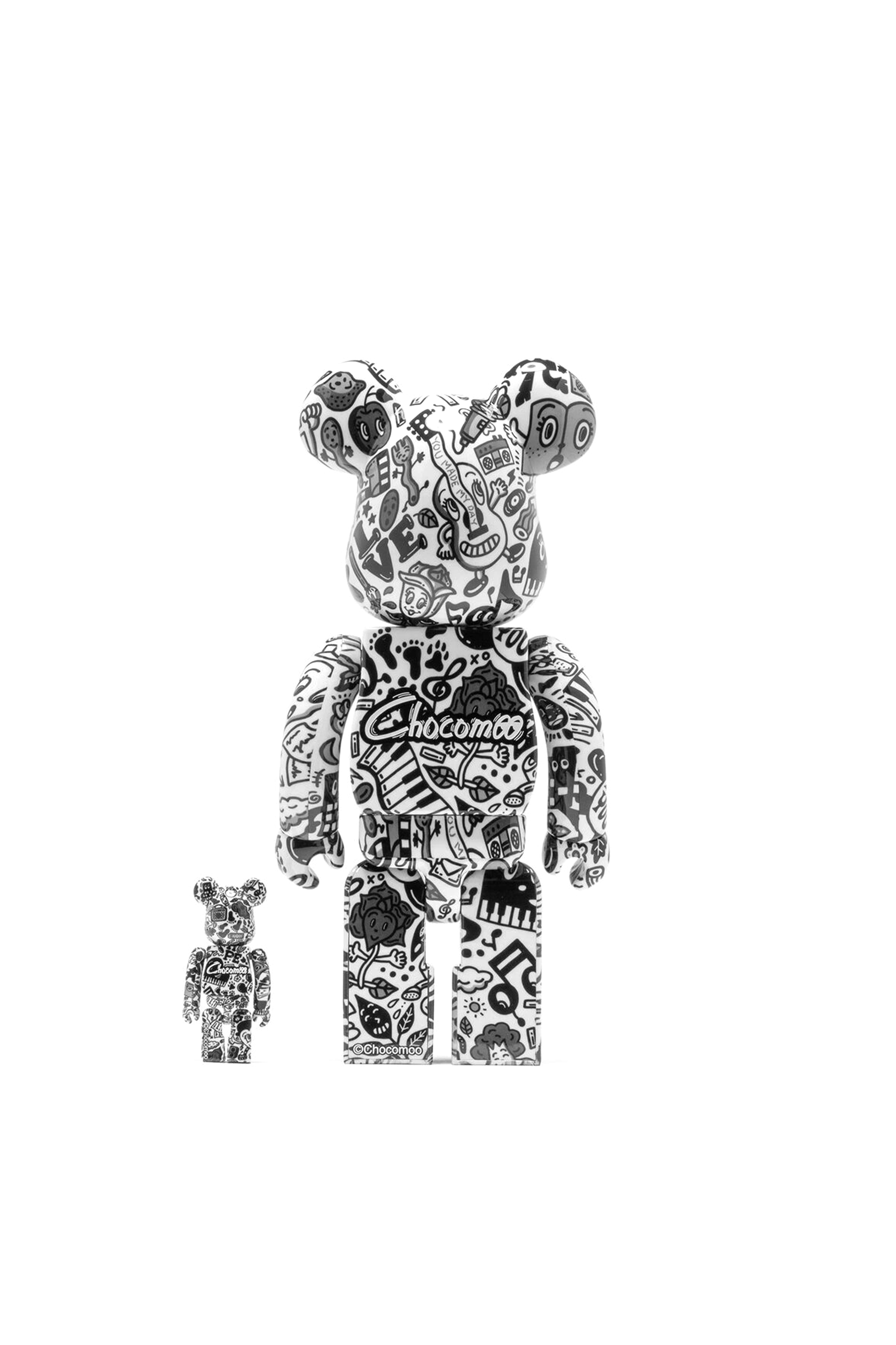 BE@RBRICK CHOCOMOO 100%&400% thumbnail 3