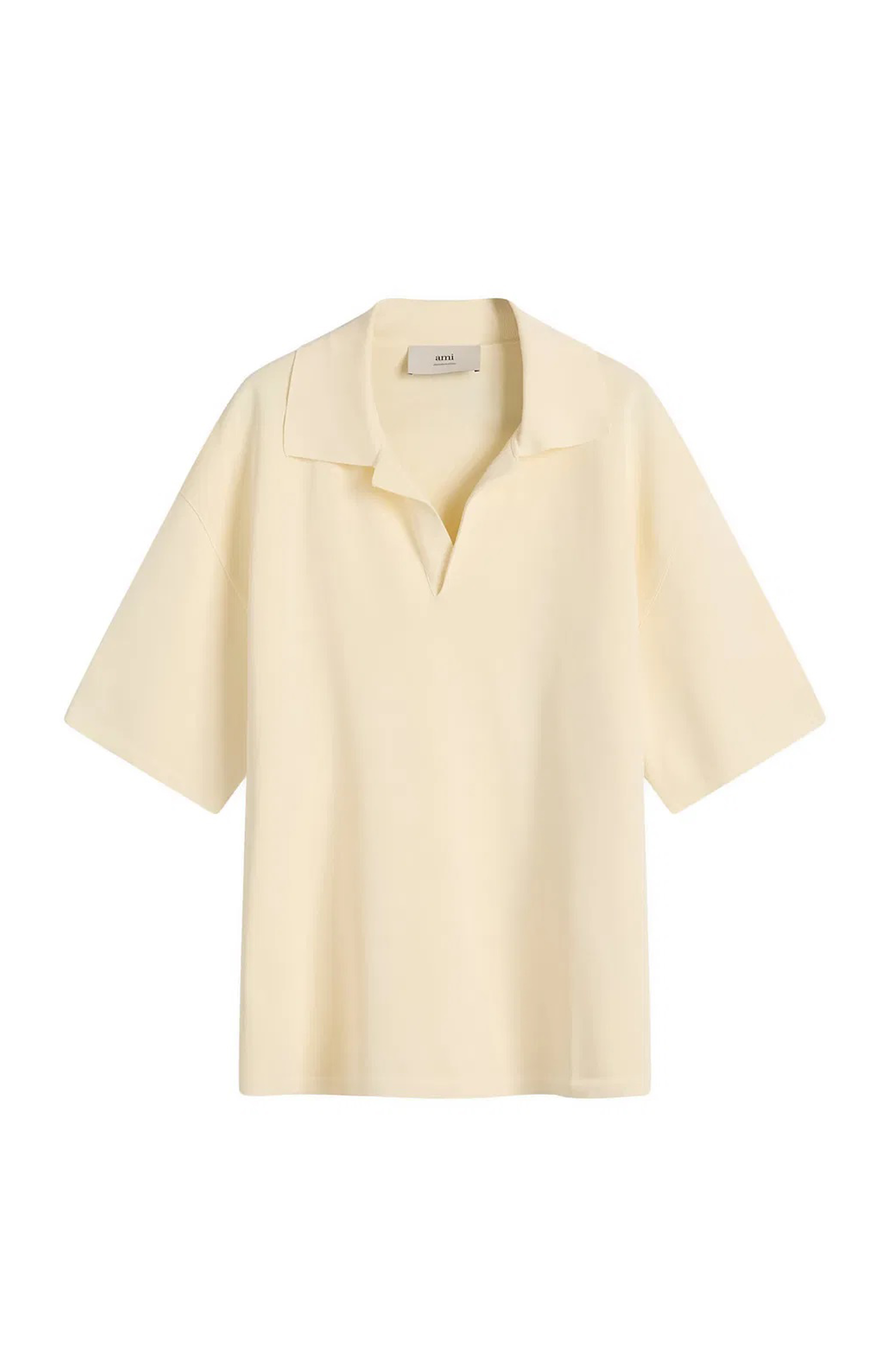 WOMEN'S OPEN COLLAR POLO SHIRT