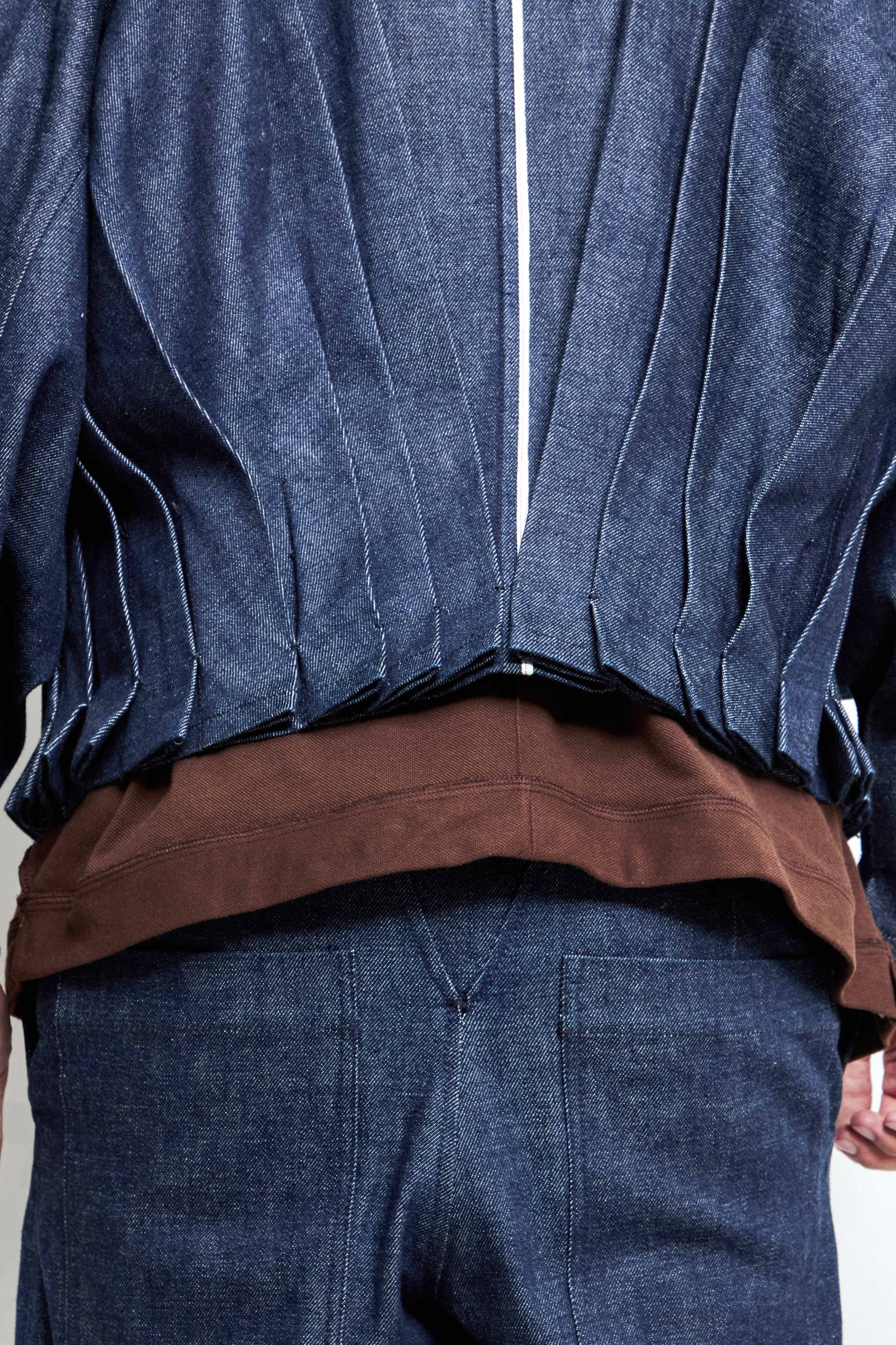 UNIVERS X CARL JAN CRUZ PILOT PLEATED JACKET thumbnail 4
