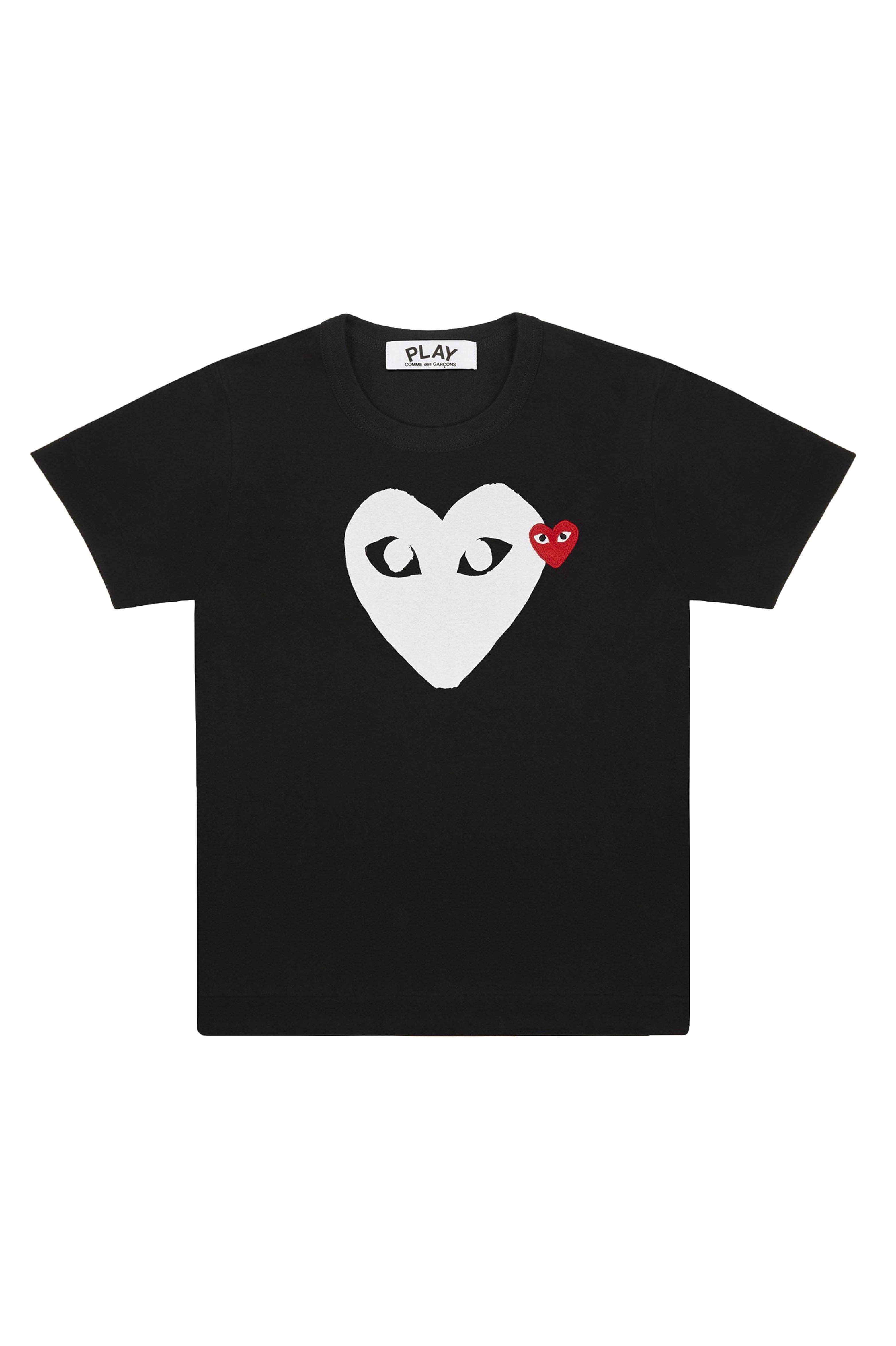 PLAY WHITE HEART T-SHIRT