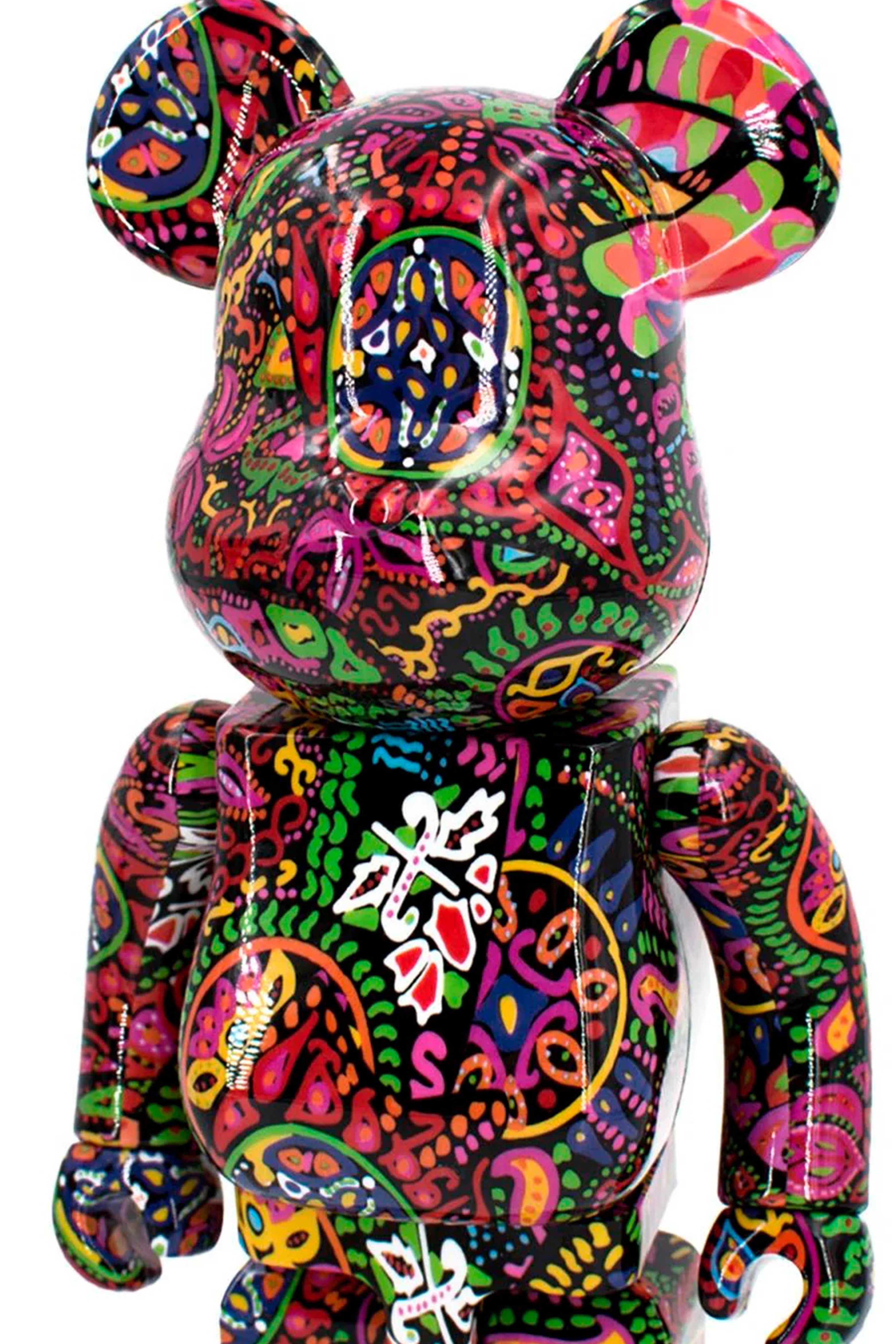BE@RBRICK PSYCHEDELIC PAISLEY 100% & 400% thumbnail 4