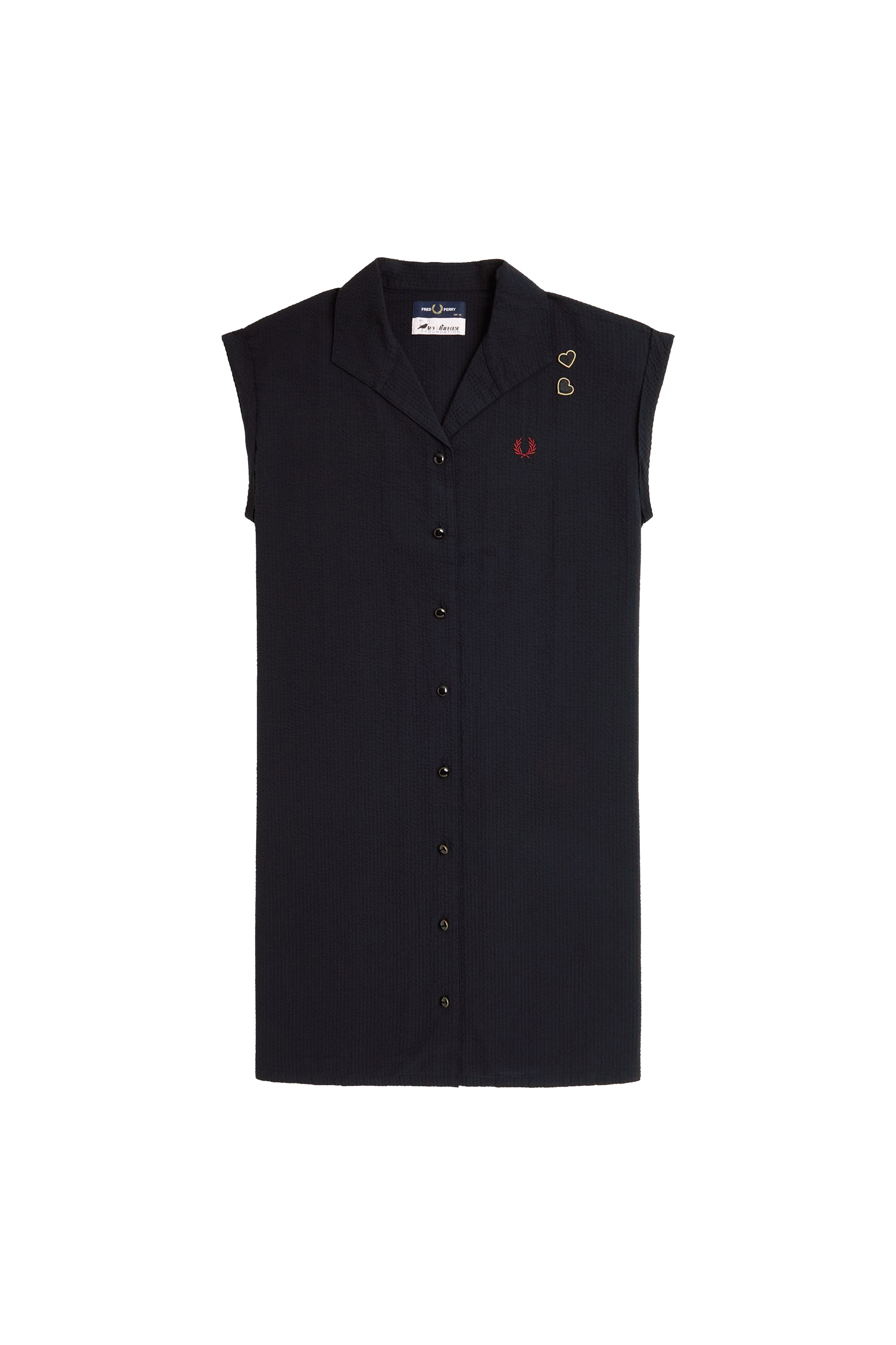 FRED PERRY WOMENS x AMY WINEHOUSE OPEN COLLAR DRES