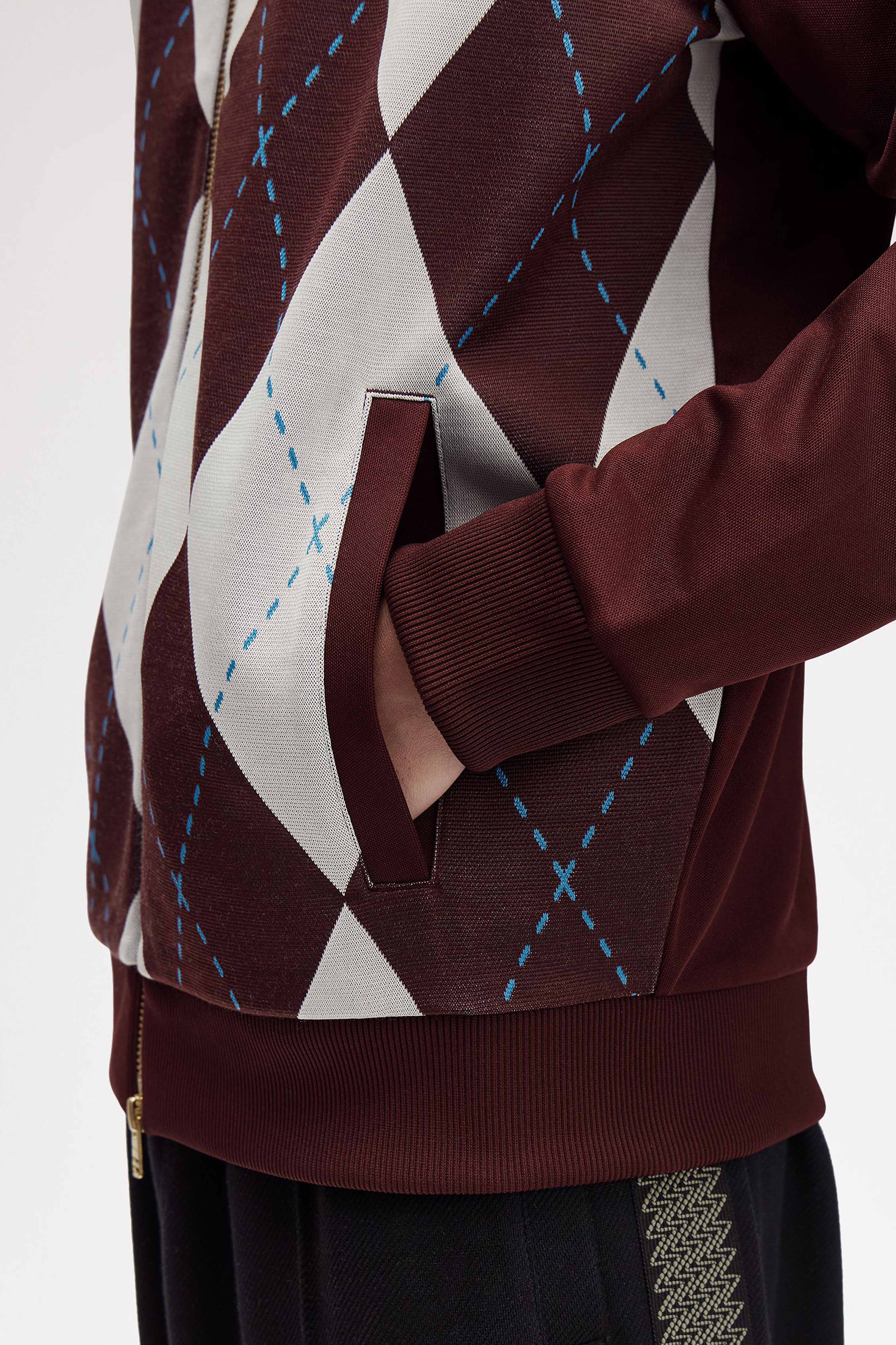 ARGYLE TRACK JACKET thumbnail 4