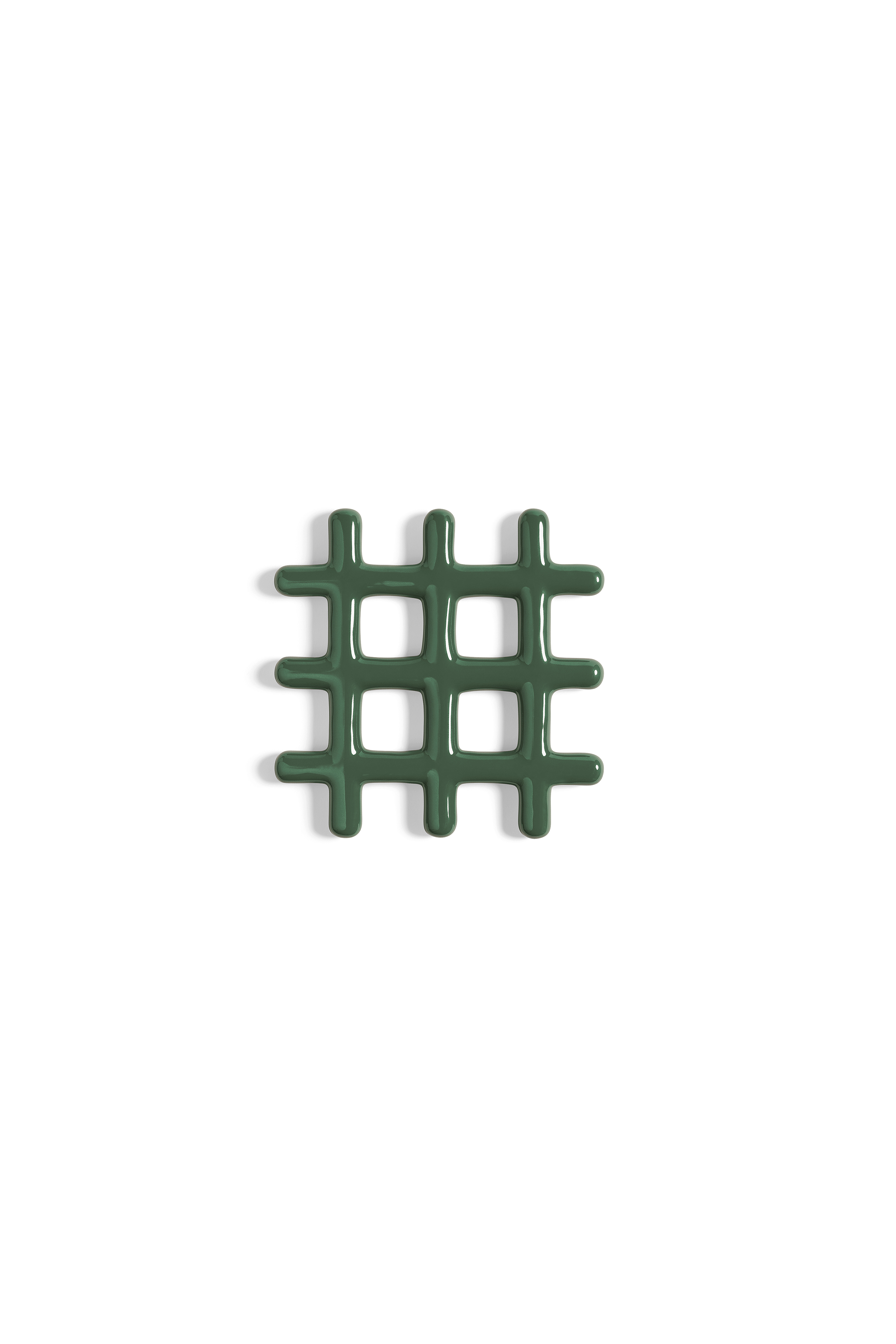 TRIVET GRID GREEN