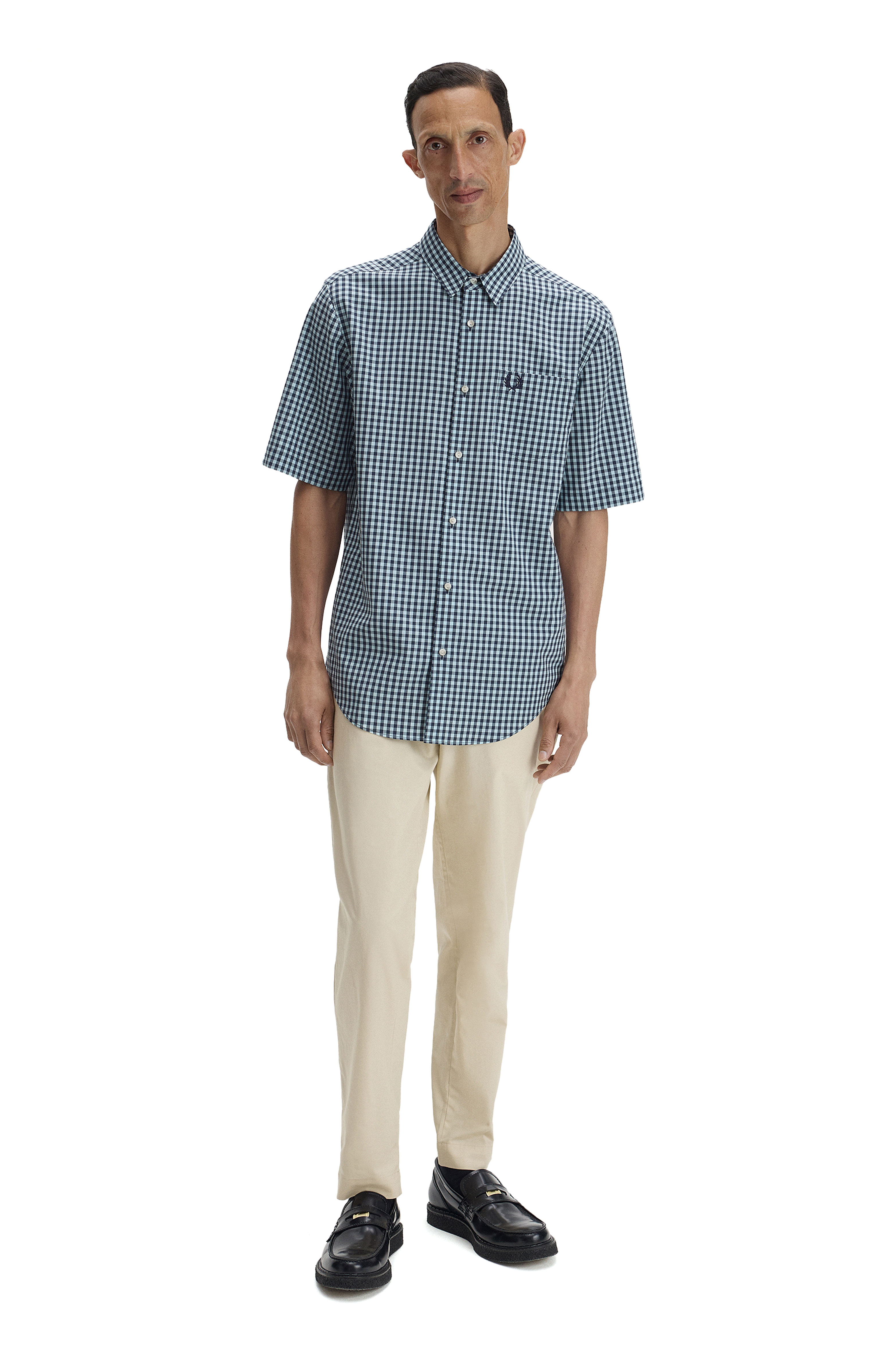 GINGHAM SHORT SLEEVE SHIRT thumbnail 3