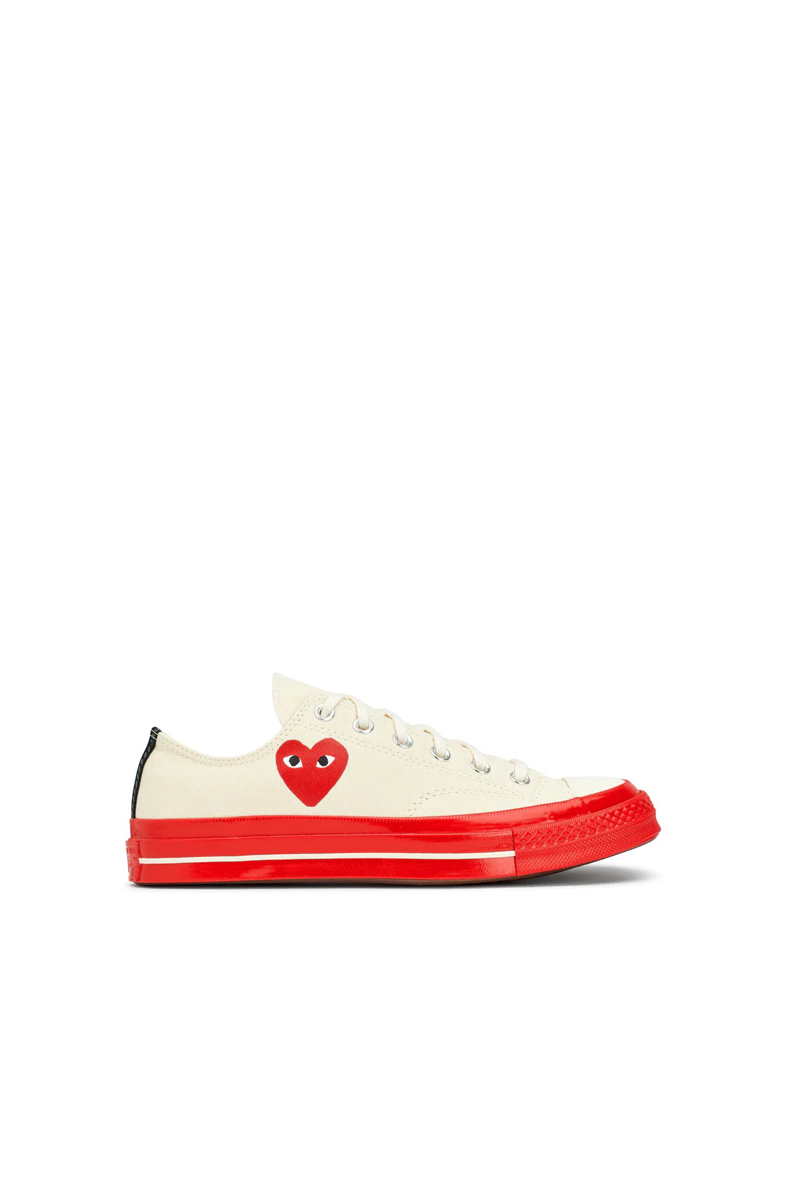PLAY CONVERSE RED SOLE CHUCK TAYLOR '70 LOW